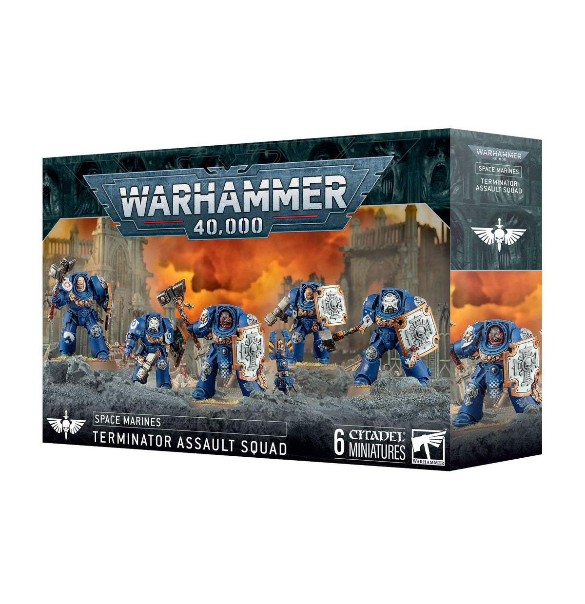 Warhammer 40,000 - Space Marines: Terminator Assault Squad - The Feisty Goblin Gamehouse -