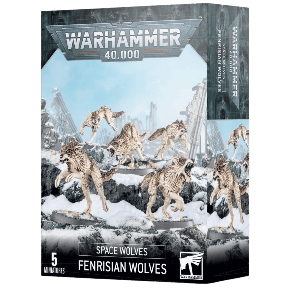 Warhammer 40,000 - Space Wolves: Fenrisian Wolves - The Feisty Goblin Gamehouse -