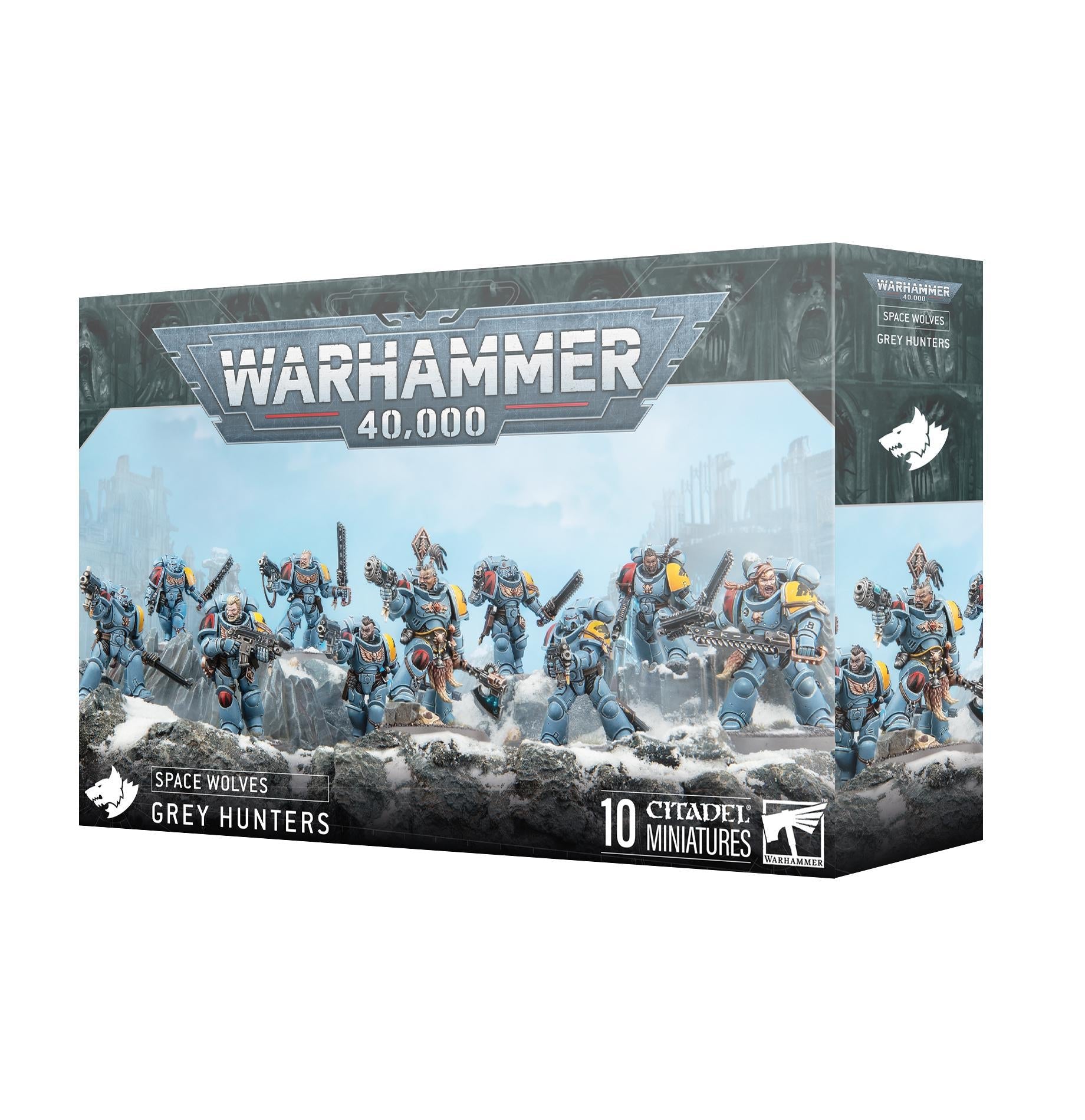 Warhammer 40,000 - Space Wolves: Grey Hunters - The Feisty Goblin Gamehouse -