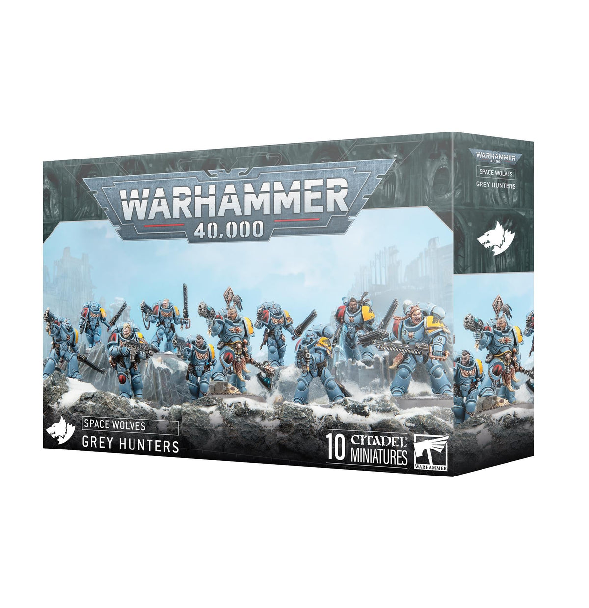 Warhammer 40,000 - Space Wolves: Grey Hunters - The Feisty Goblin Gamehouse -