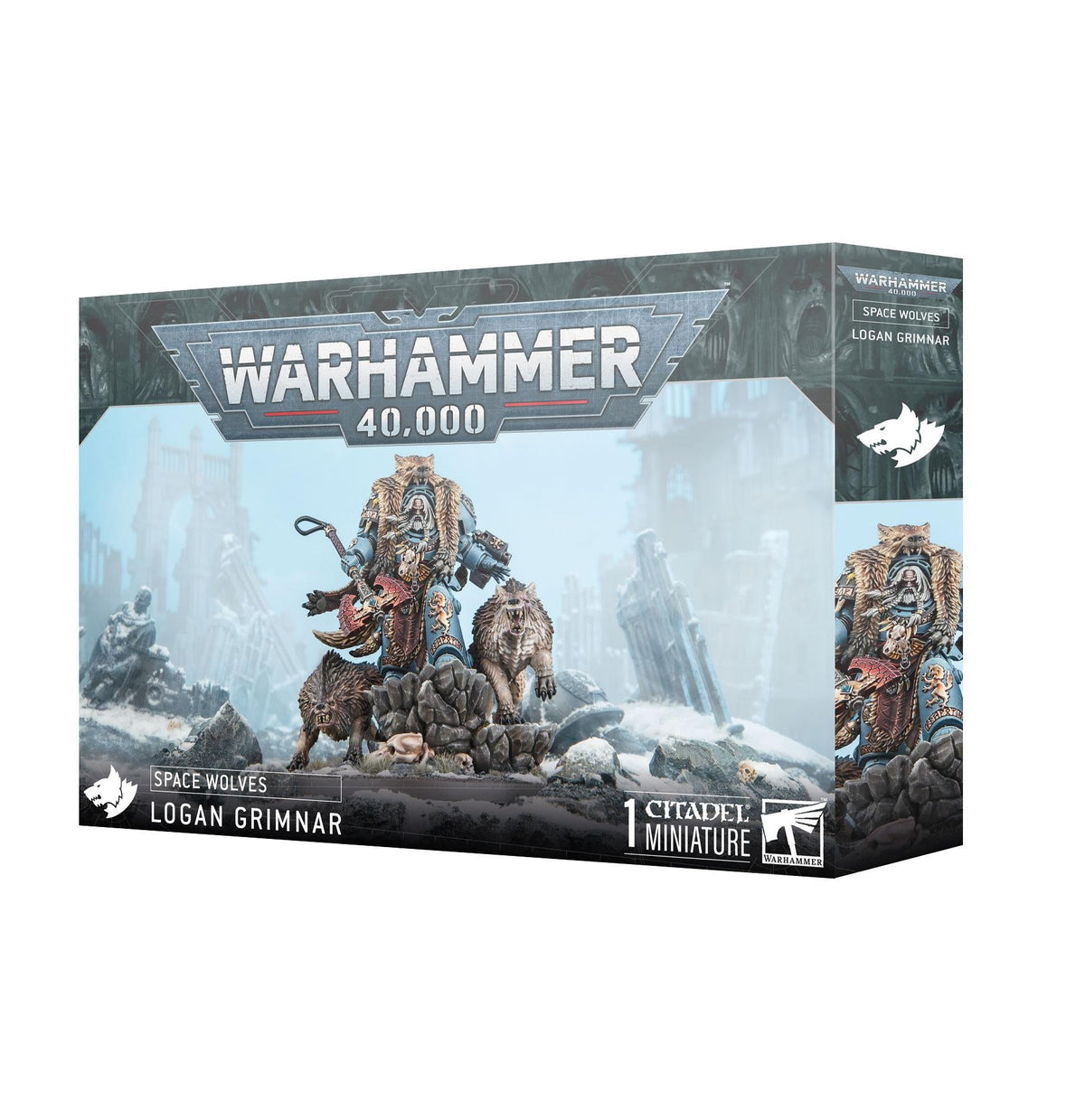 Warhammer 40,000 - Space Wolves: Logan Grimnar - The Feisty Goblin Gamehouse -