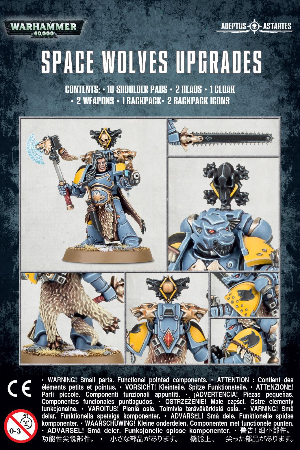 Warhammer 40,000 - Space Wolves: Primaris Upgrades - The Feisty Goblin Gamehouse -