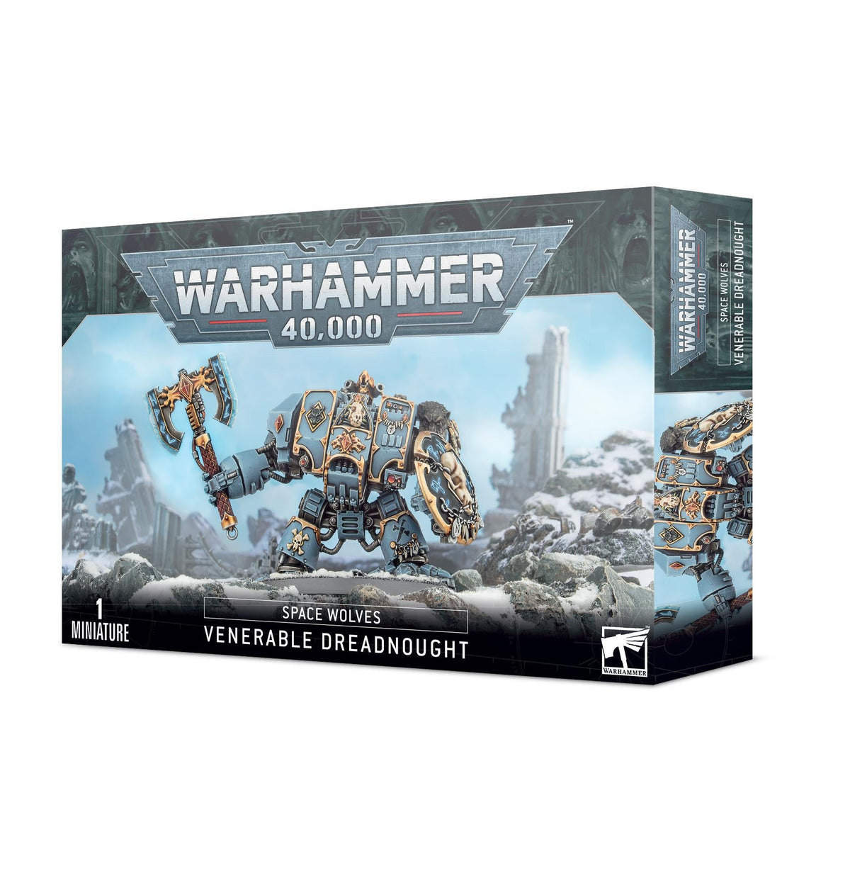 Warhammer 40,000 - Space Wolves: Venerable Dreadnought - The Feisty Goblin Gamehouse -