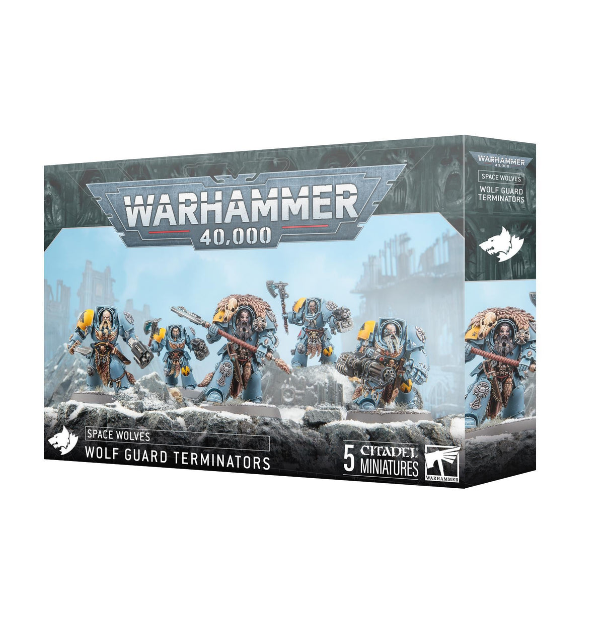 Warhammer 40,000 - Space Wolves: Wolf Guard Terminators - The Feisty Goblin Gamehouse -