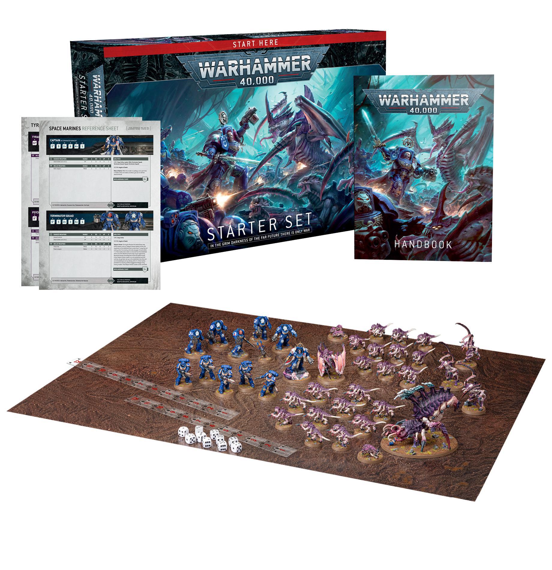 Warhammer 40,000 - Starter Set (English) - The Feisty Goblin Gamehouse -