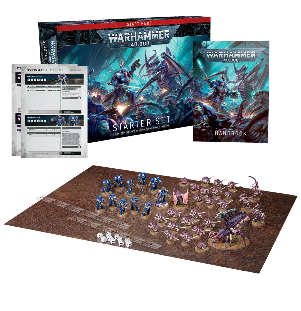 Warhammer 40,000 - Starter Set (English) - The Feisty Goblin Gamehouse -