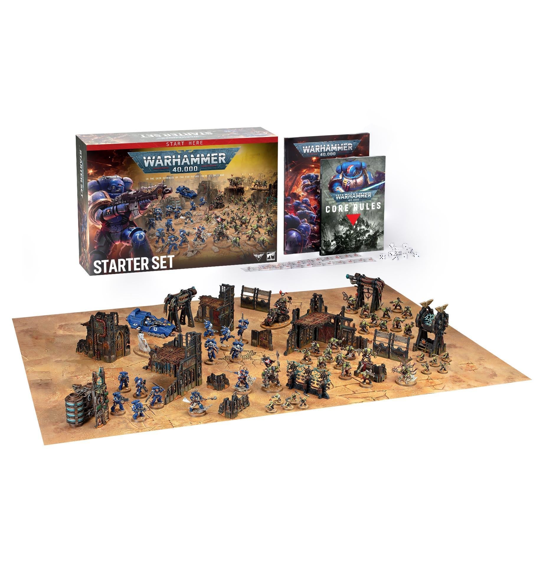 Warhammer 40,000 - Starter Set - The Feisty Goblin Gamehouse -