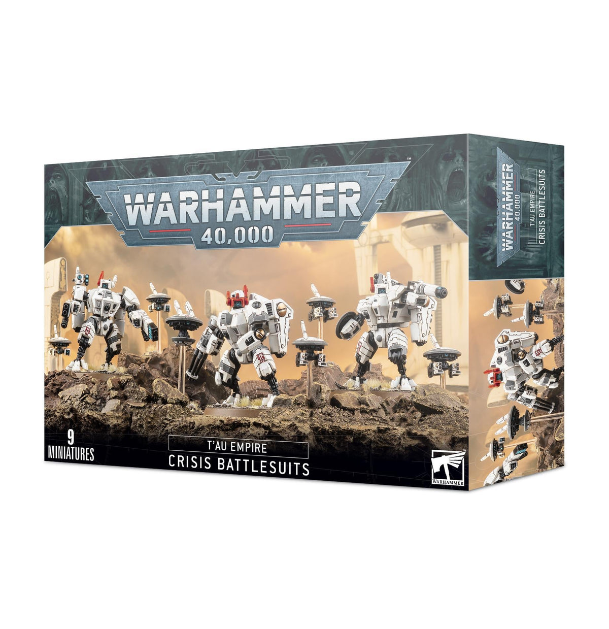Warhammer 40,000 - T'au Empire: Crisis Battlesuits - The Feisty Goblin Gamehouse -