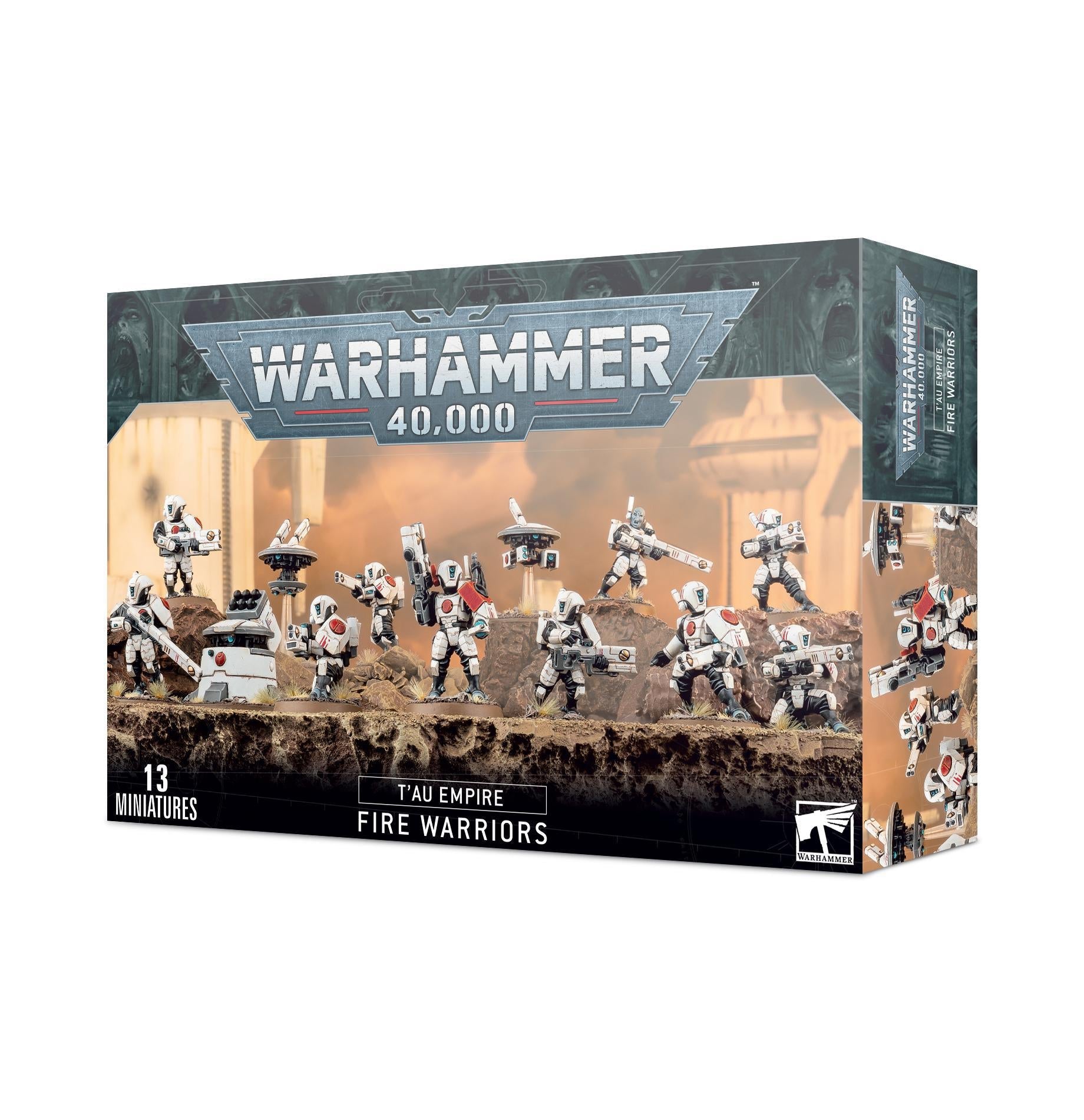 Warhammer 40,000 - T'au Empire: Fire Warriors - The Feisty Goblin Gamehouse -