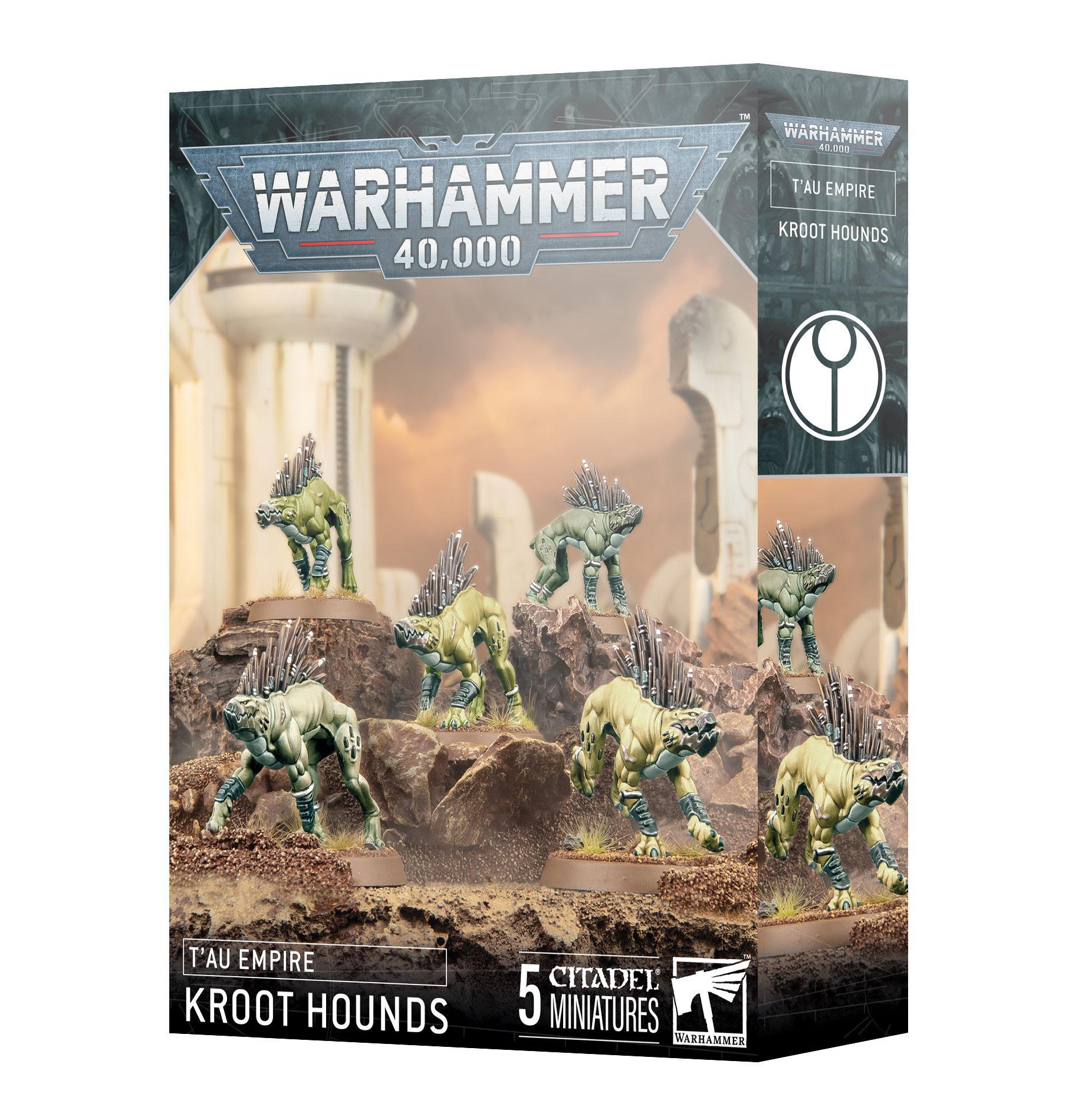 Warhammer 40,000 - T'au Empire: Kroot Hounds - The Feisty Goblin Gamehouse -