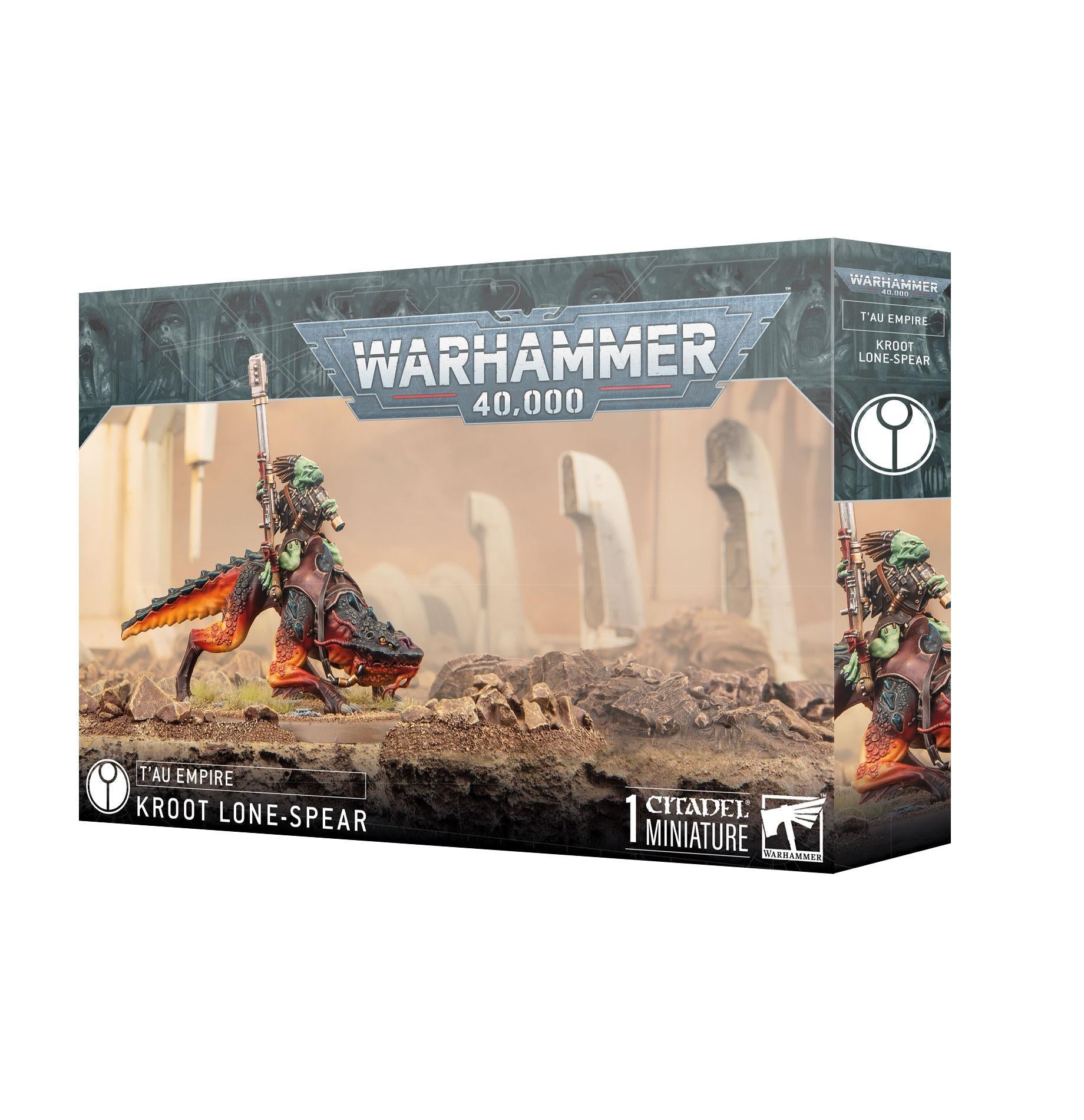 Warhammer 40,000 - T'au Empire: Kroot Lone-Spear - The Feisty Goblin Gamehouse -