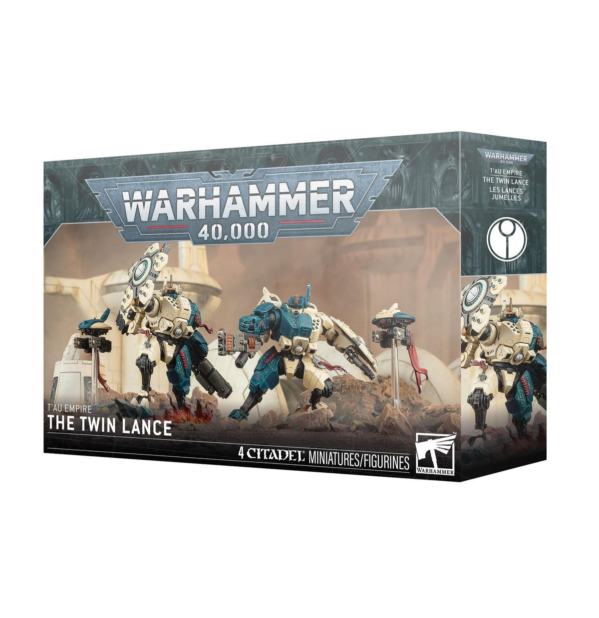 Warhammer 40,000 - T'au Empire: The Twin Lance - The Feisty Goblin Gamehouse -