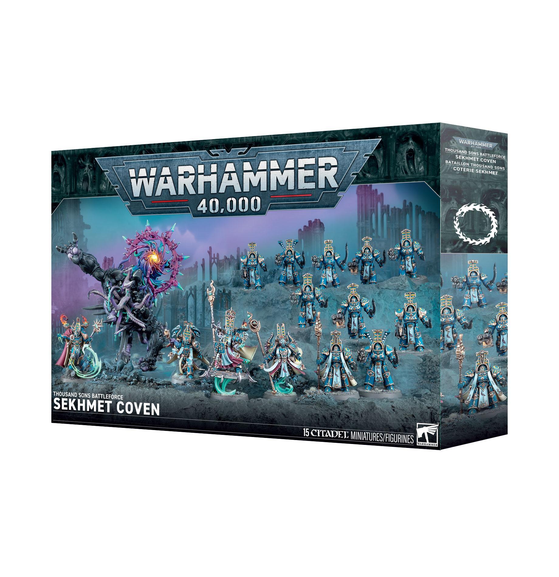 Warhammer 40,000 - Thousand Sons Battleforce: Sekhmet Coven - The Feisty Goblin Gamehouse -