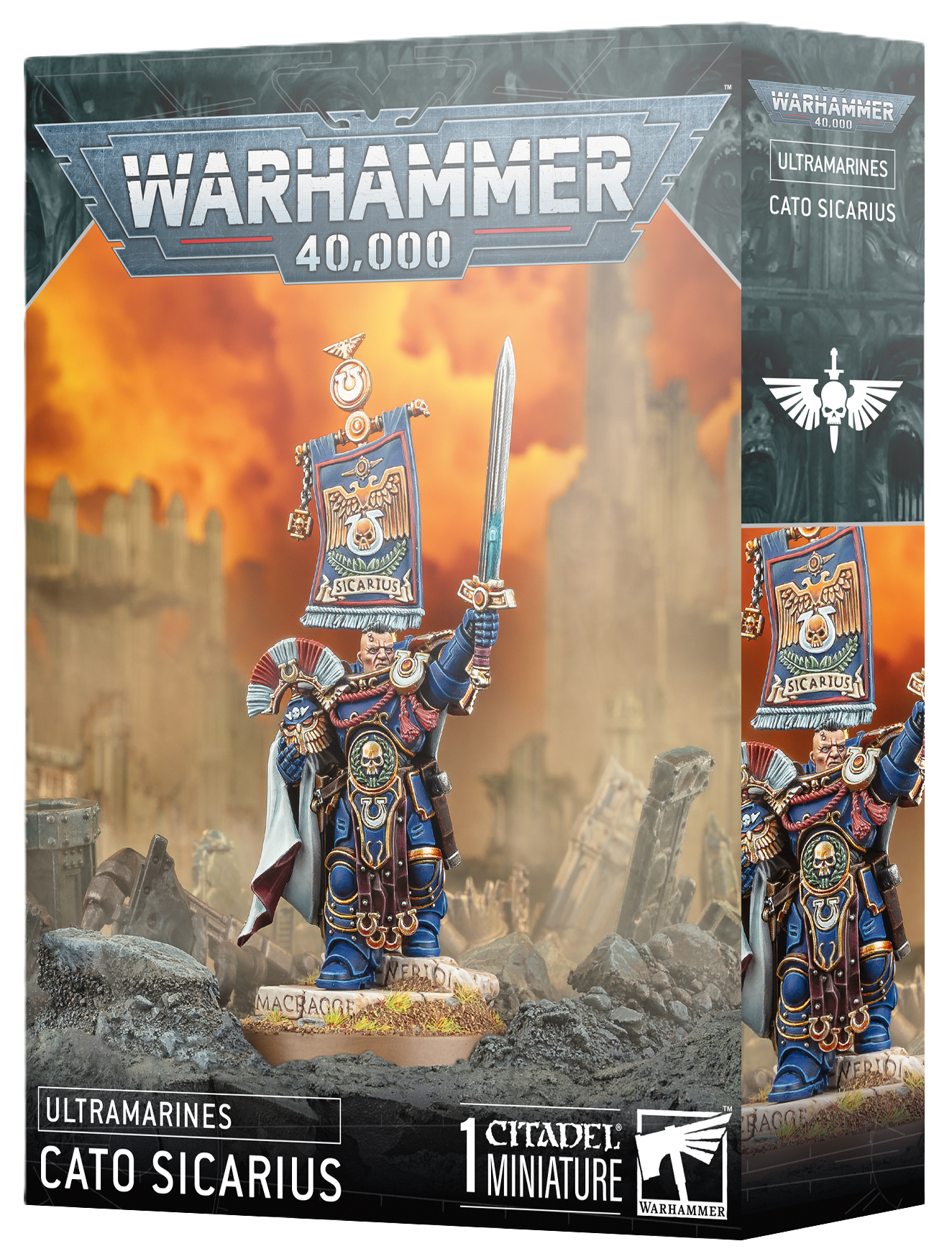 Warhammer 40,000 - Ultramarines: Cato Sicarius - The Feisty Goblin Gamehouse -