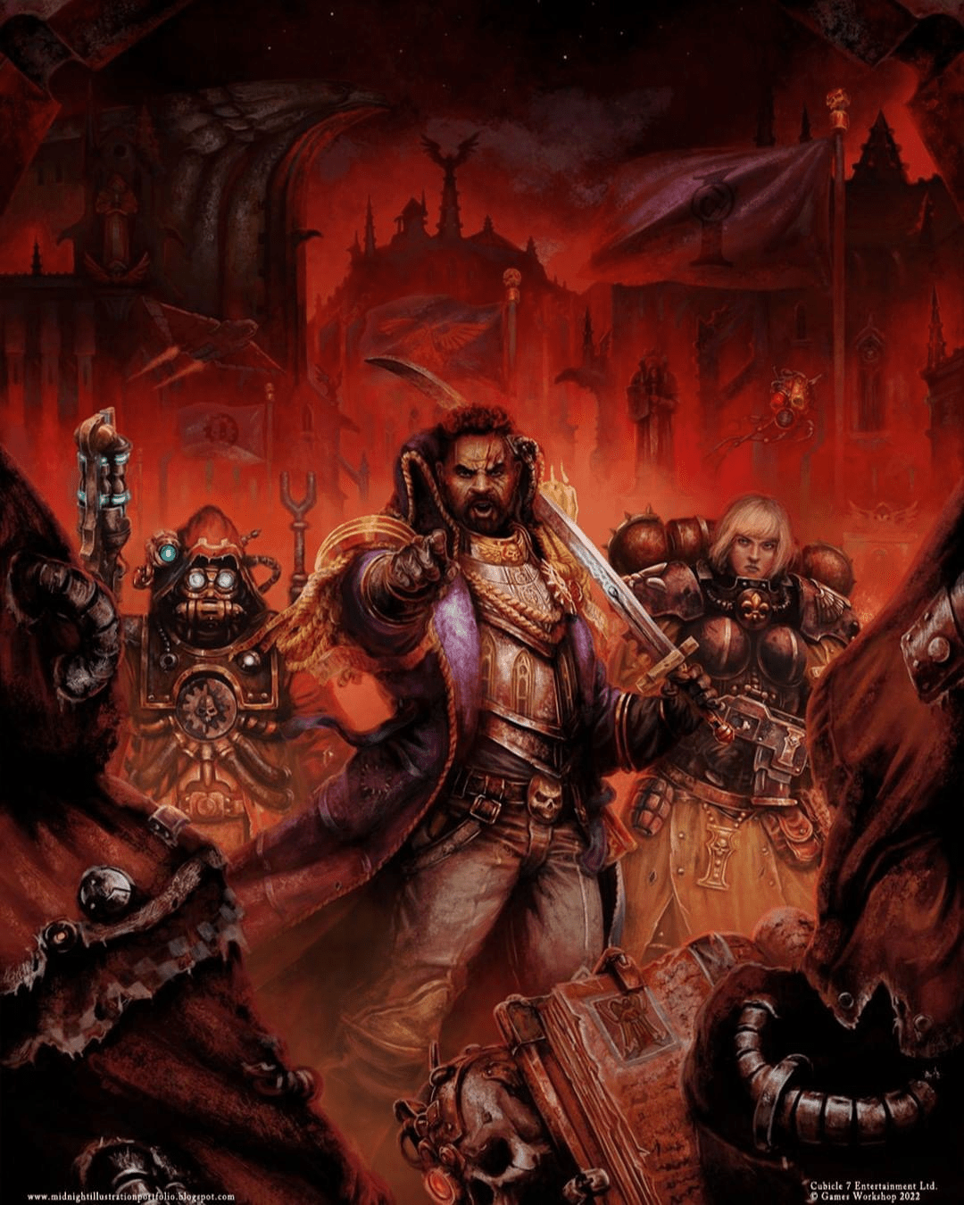 Warhammer 40k: Wrath and Glory with GM Eugene - The Feisty Goblin Gamehouse -