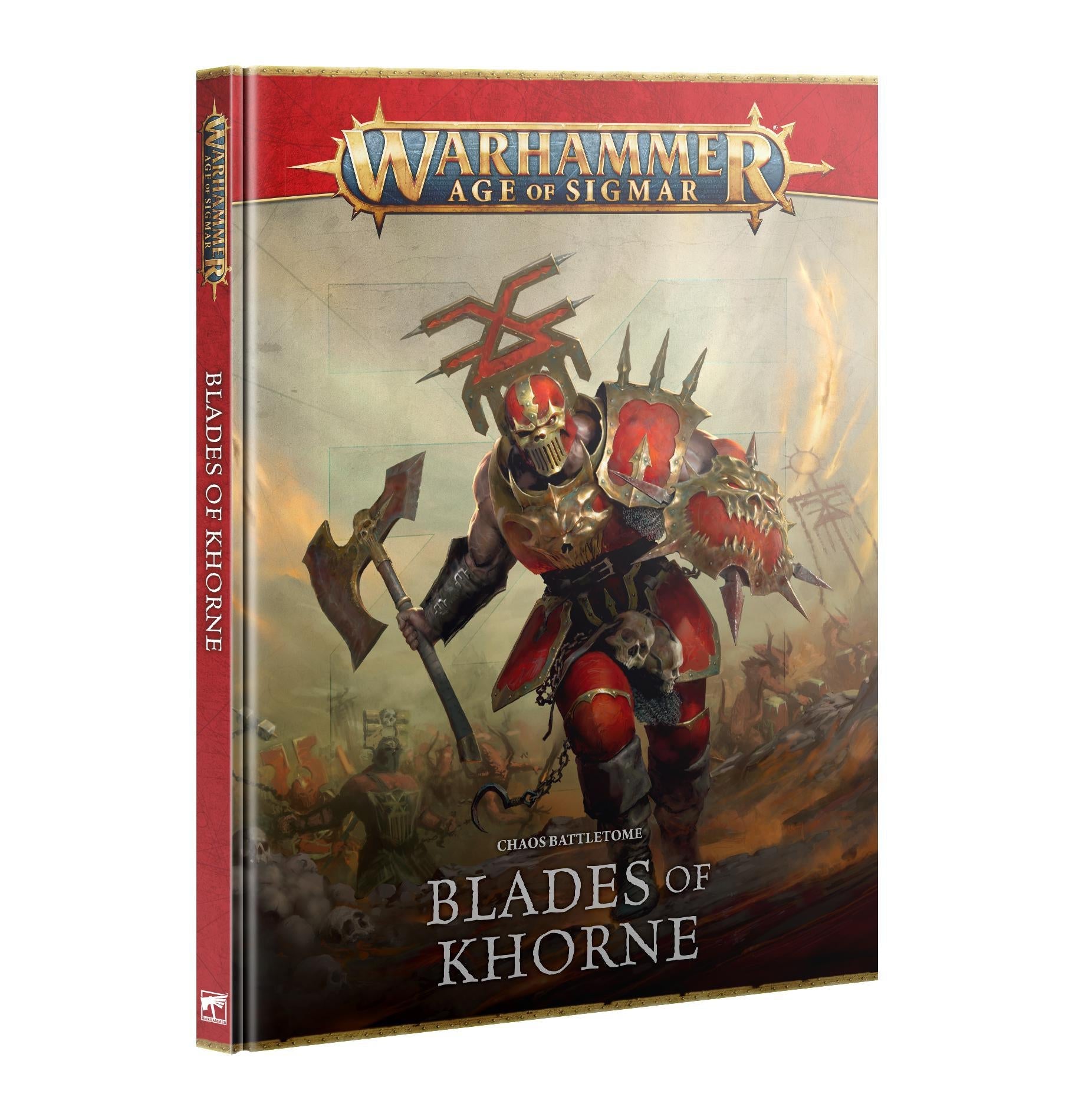 Warhammer Age of Sigmar - Battletome: Blades of Khorne (English) - The Feisty Goblin Gamehouse -