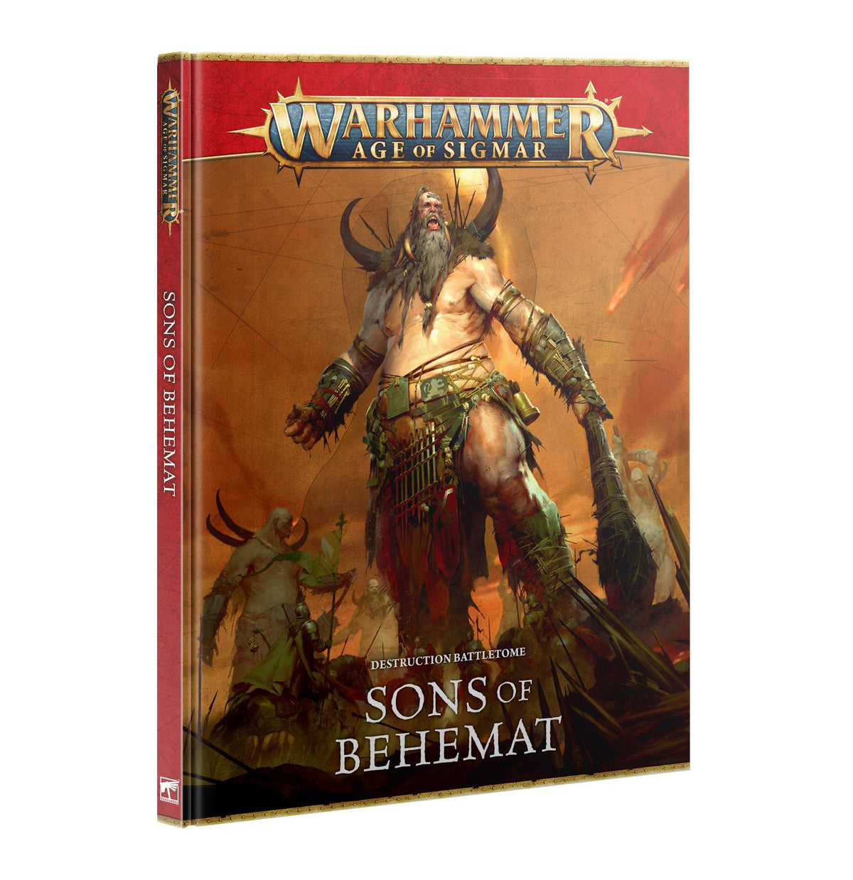 Warhammer Age of Sigmar - Battletome: Sons Of Behemat (English) - The Feisty Goblin Gamehouse -