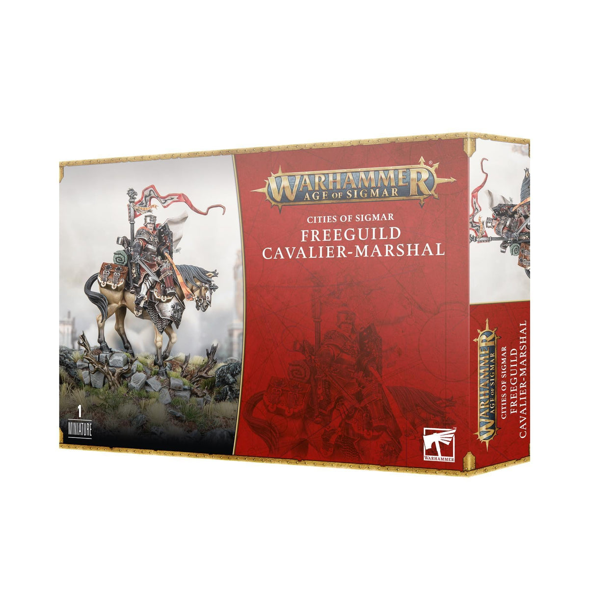 Warhammer Age of Sigmar - Cities Of Sigmar: Freeguild Cavalier Marshal - The Feisty Goblin Gamehouse -