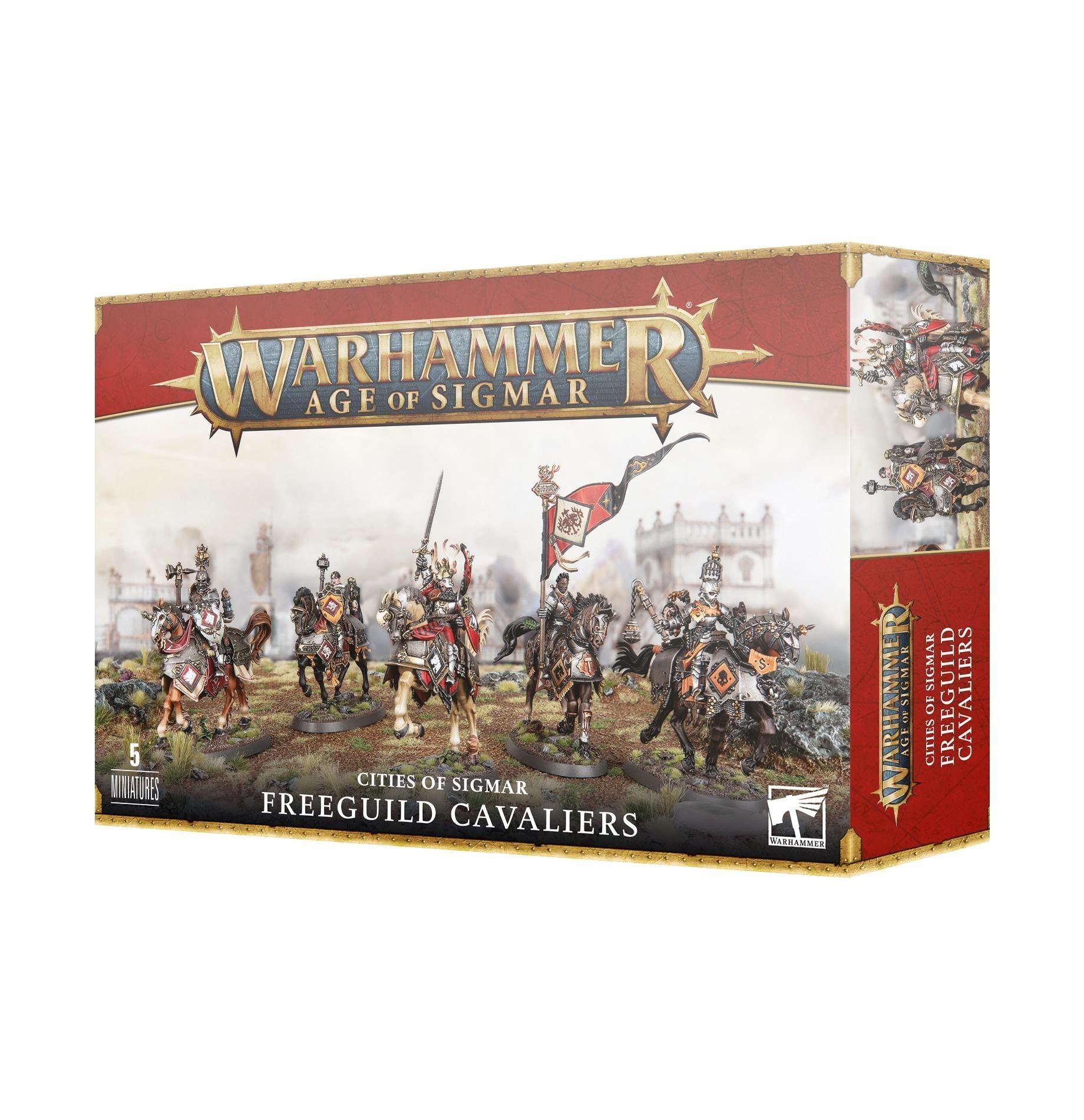 Warhammer Age of Sigmar - Cities Of Sigmar: Freeguild Cavaliers - The Feisty Goblin Gamehouse -