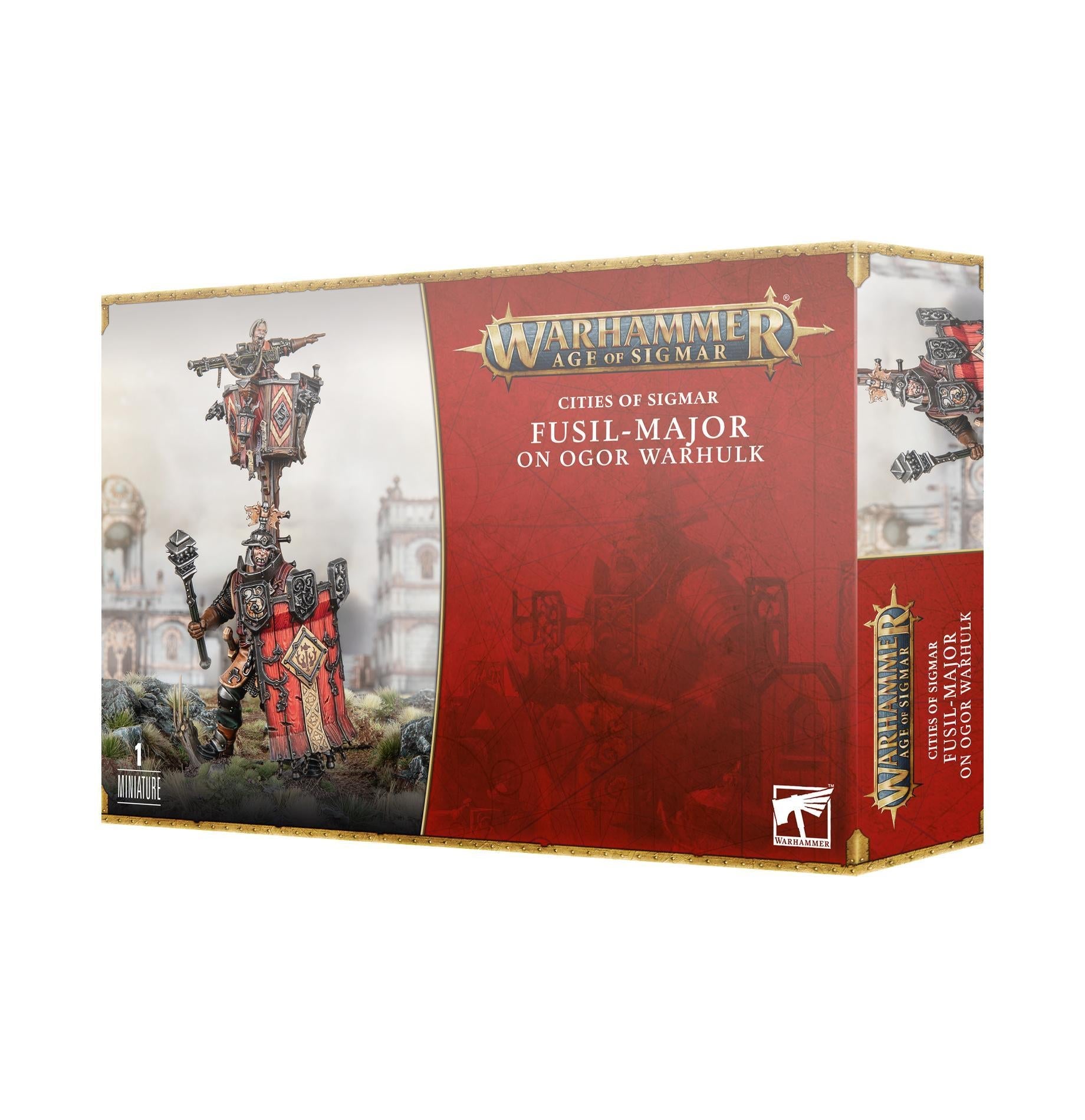 Warhammer Age of Sigmar - Cities Of Sigmar: Fusil-Major On Ogor Warhulk - The Feisty Goblin Gamehouse -