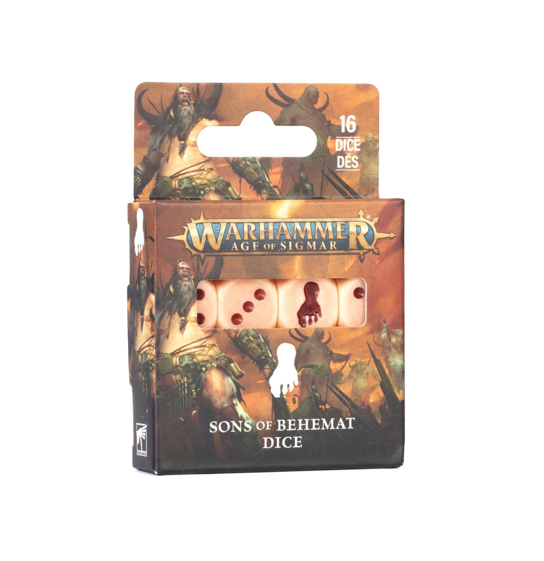 Warhammer Age of Sigmar - Dice: Sons Of Behemat - The Feisty Goblin Gamehouse -