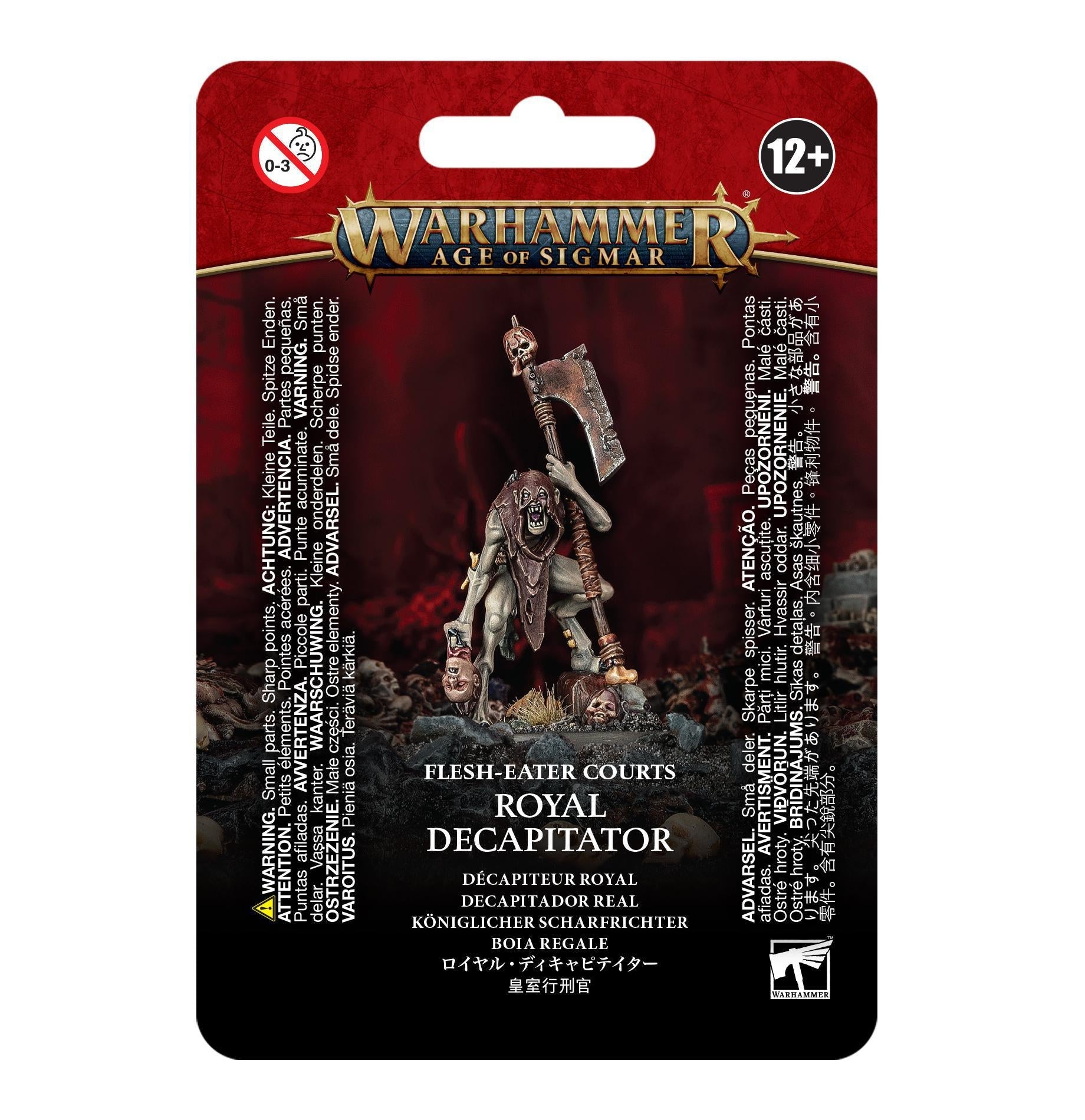 Warhammer Age of Sigmar - Flesh-Eater Courts: Royal Decapitator - The Feisty Goblin Gamehouse -