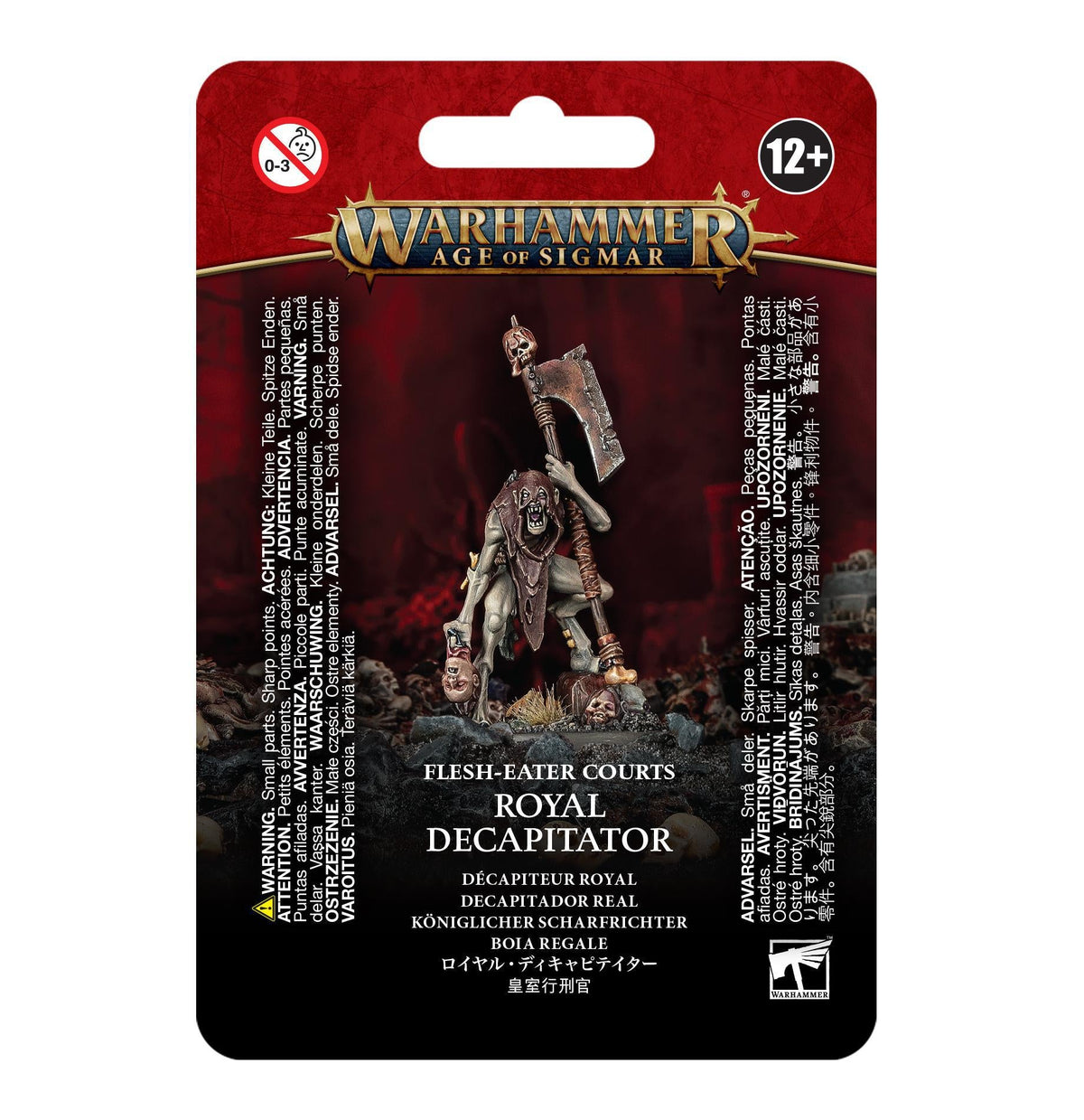 Warhammer Age of Sigmar - Flesh-Eater Courts: Royal Decapitator - The Feisty Goblin Gamehouse -