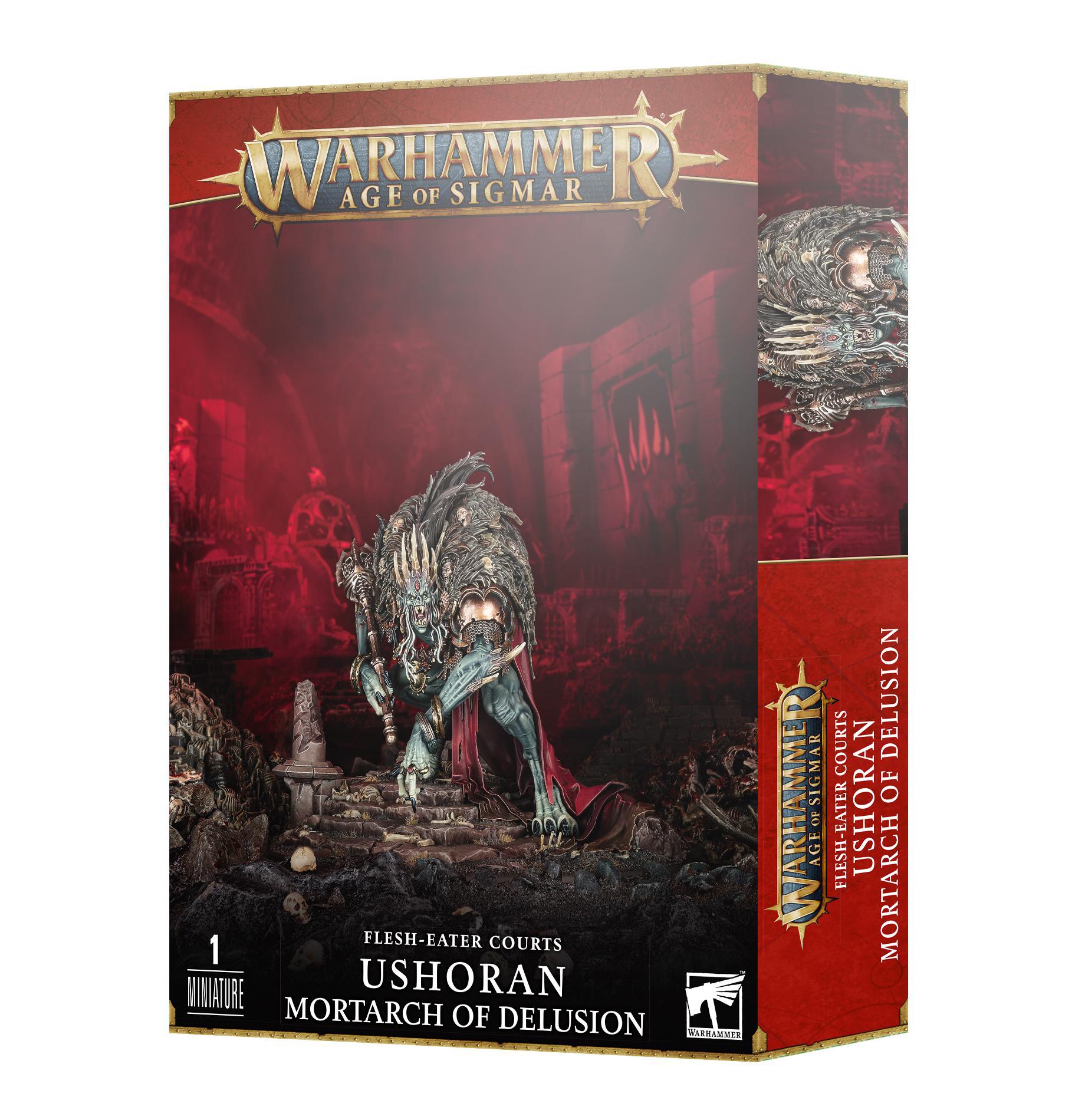 Warhammer Age of Sigmar - Flesh-Eater Courts: Ushoran Mortarch of Delusion - The Feisty Goblin Gamehouse -