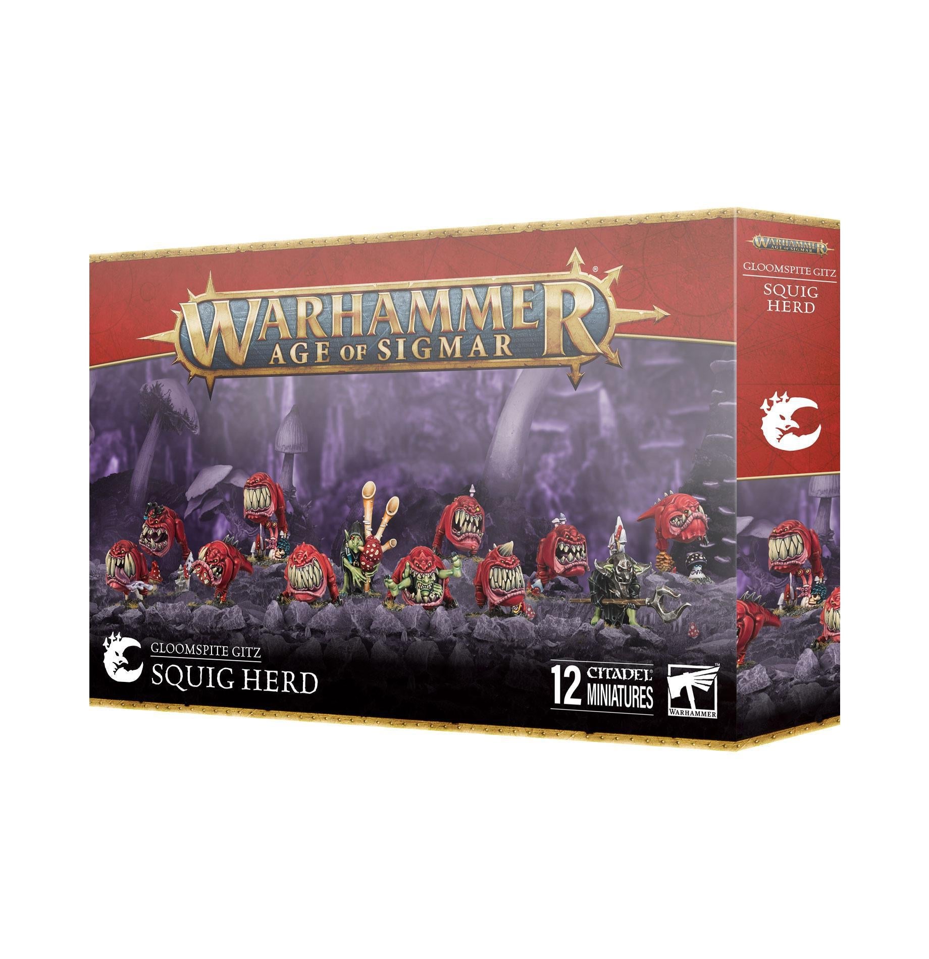 Warhammer Age of Sigmar - Gloomspite Gitz: Squig Herd - The Feisty Goblin Gamehouse -