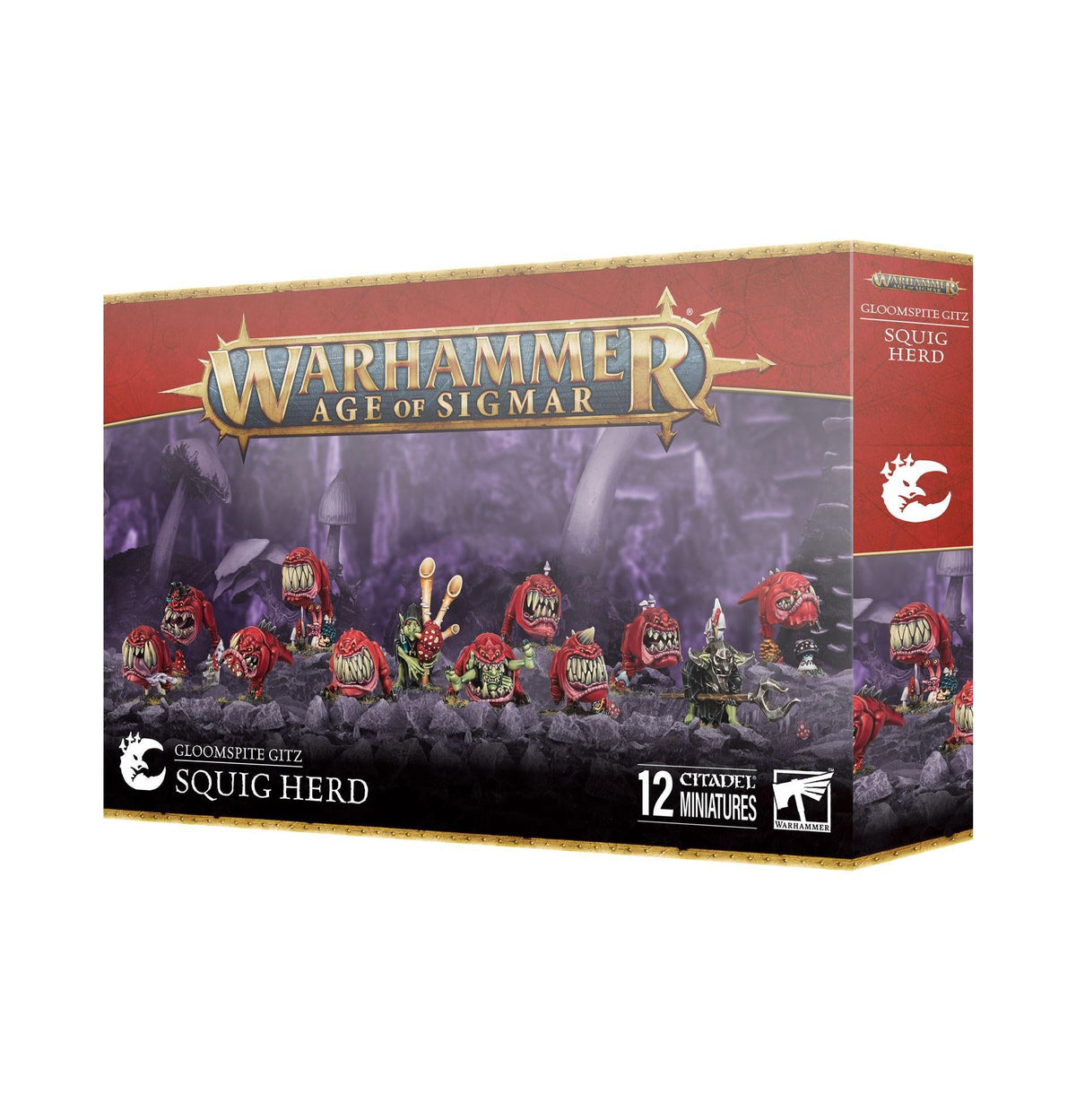Warhammer Age of Sigmar - Gloomspite Gitz: Squig Herd - The Feisty Goblin Gamehouse -