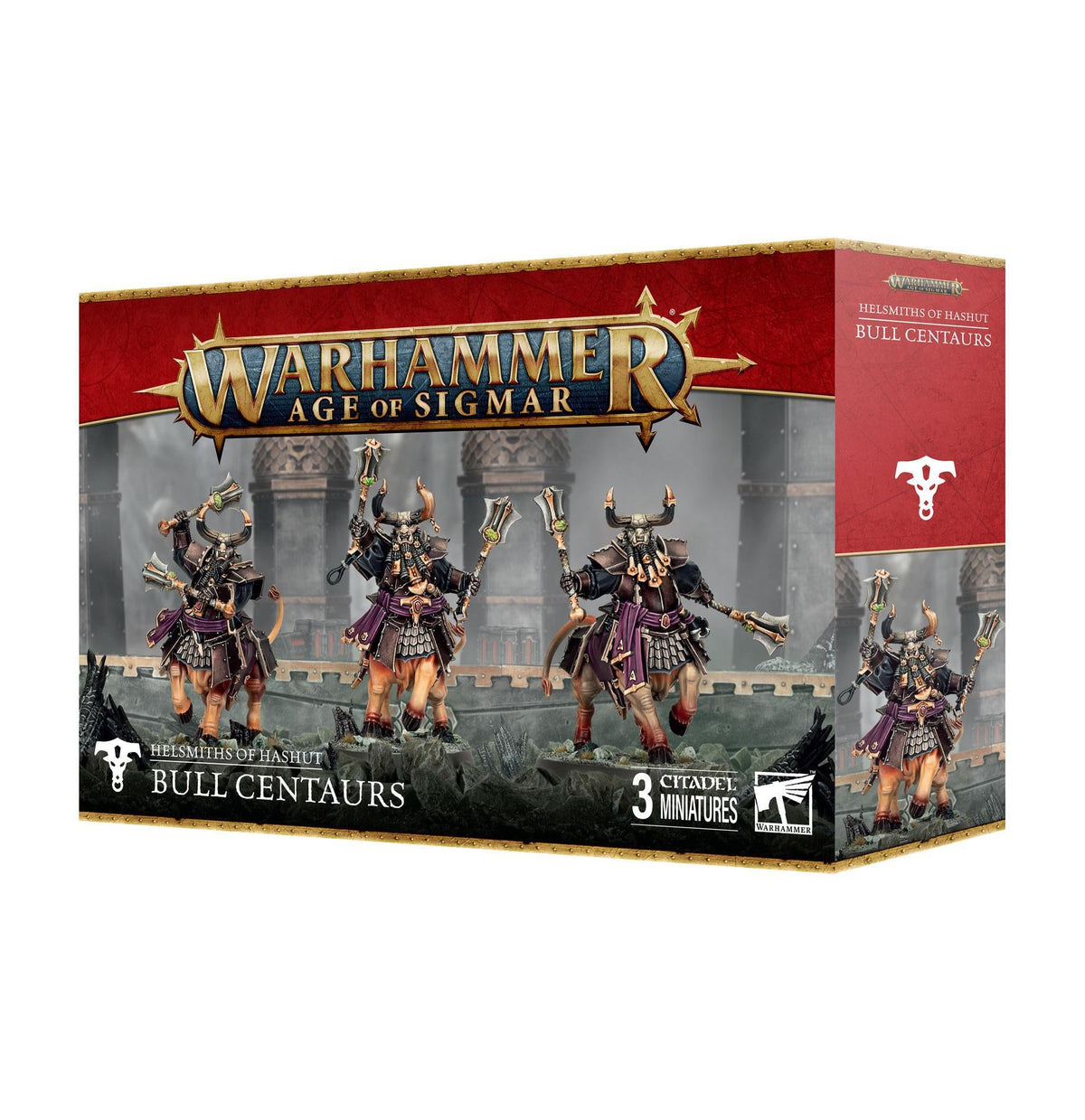 Warhammer Age of Sigmar - Helsmiths Of Hashut: Bull Centaurs - The Feisty Goblin Gamehouse -