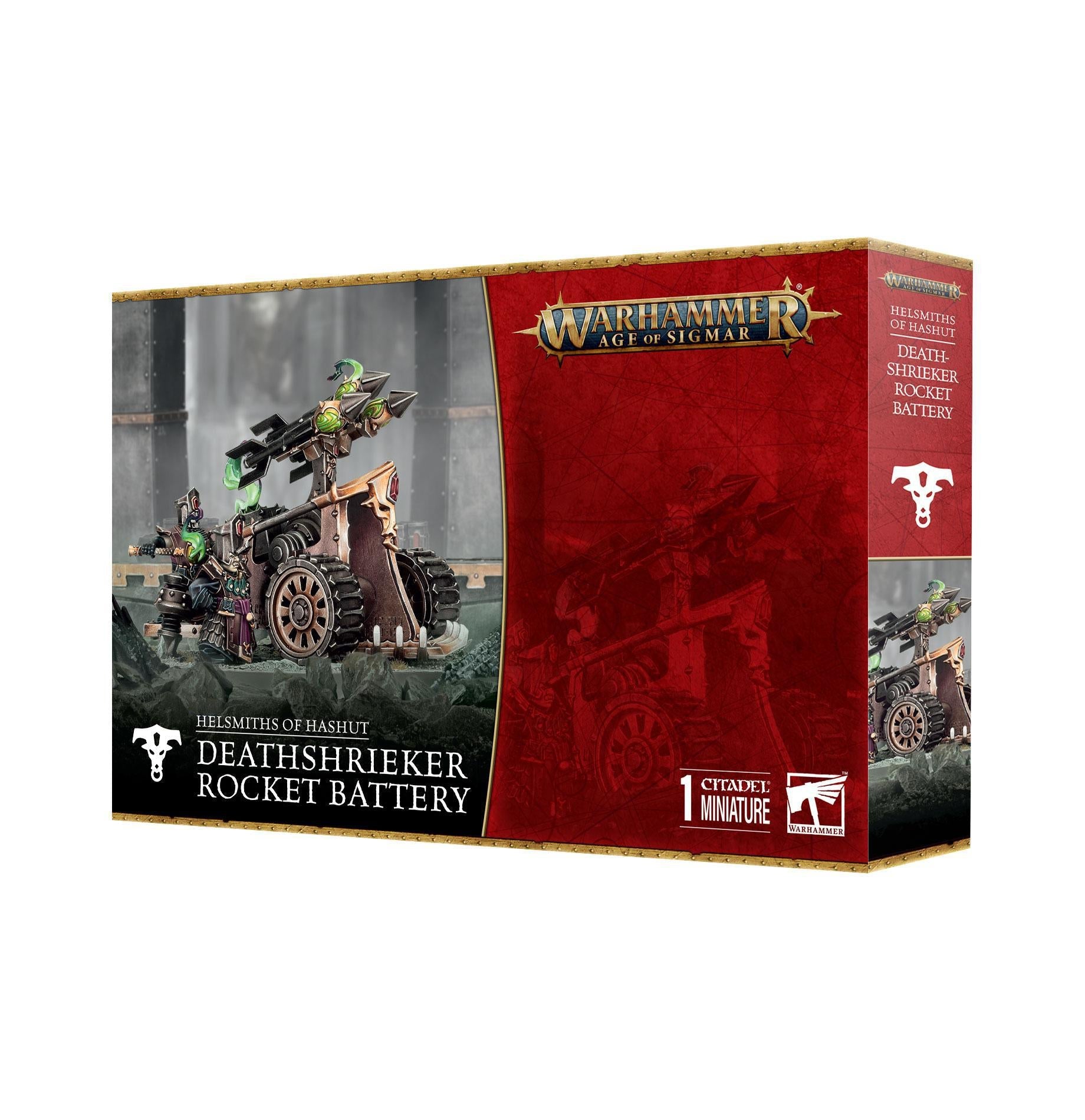 Warhammer Age of Sigmar - Helsmiths Of Hashut: Deathshriker Rocket Battery - The Feisty Goblin Gamehouse -
