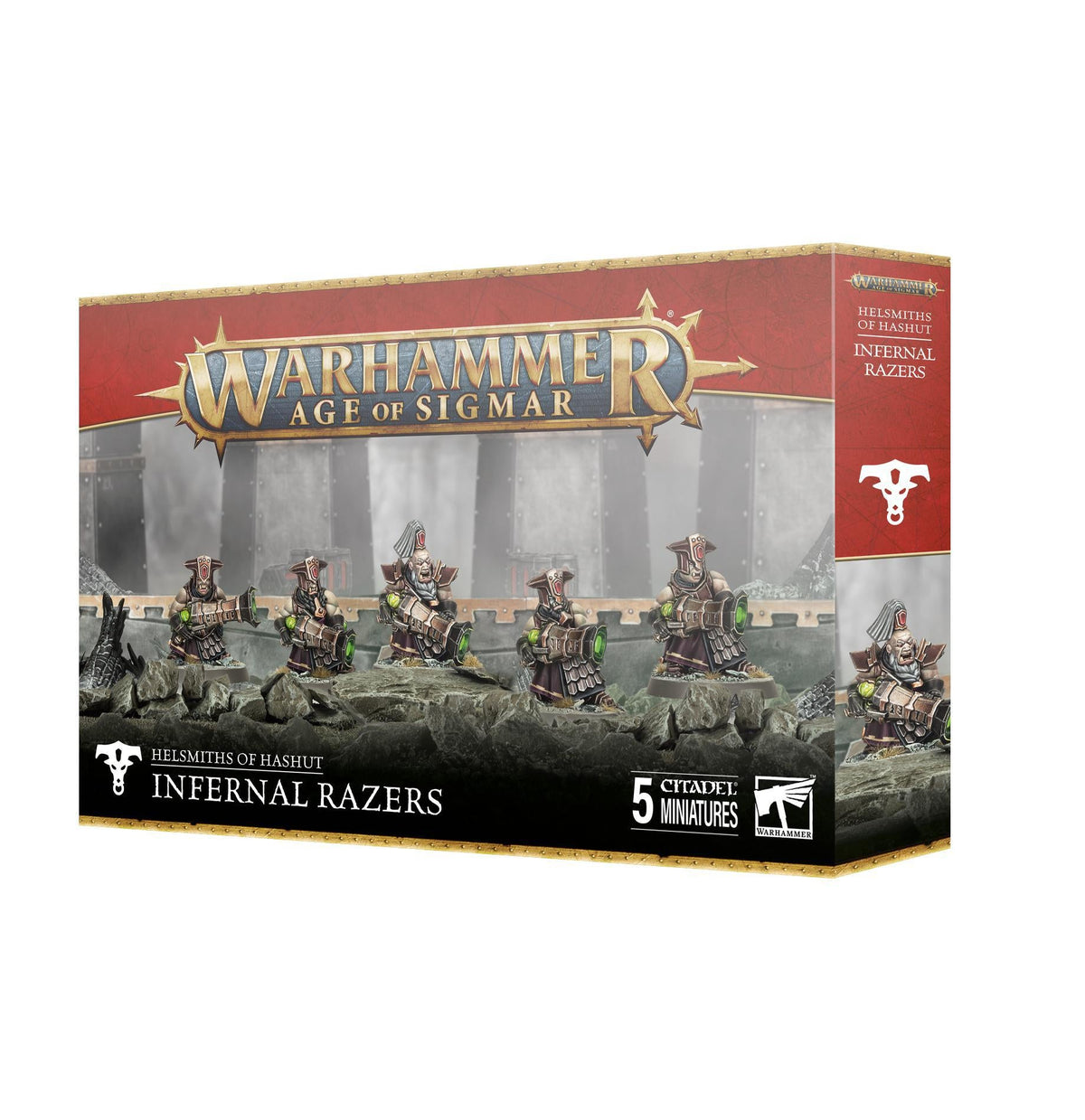 Warhammer Age of Sigmar - Helsmiths Of Hashut: Infernal Razers - The Feisty Goblin Gamehouse -