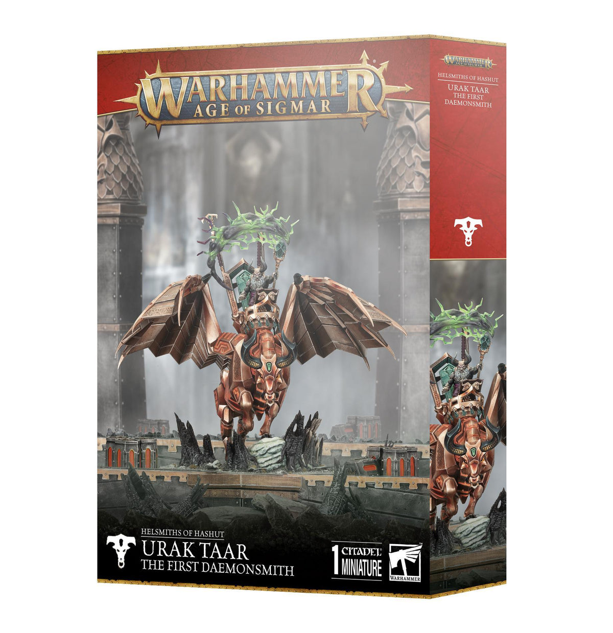 Warhammer Age of Sigmar - Helsmiths Of Hashut: Urak Taar The First Daemonsmith - The Feisty Goblin Gamehouse -