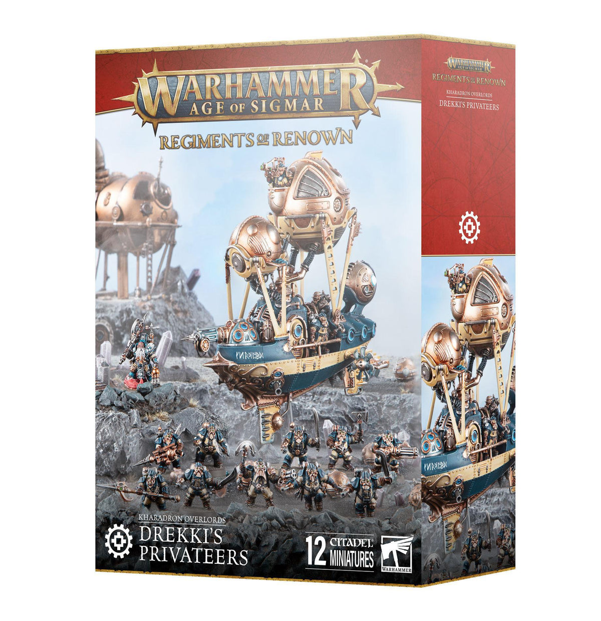 Warhammer Age of Sigmar - Kharadron Overlords: Drekki's Privateers - The Feisty Goblin Gamehouse -
