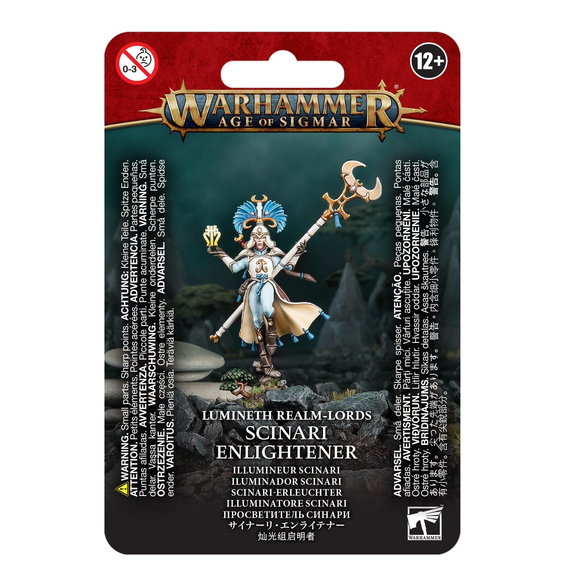 Warhammer Age of Sigmar - Lumineth Realm-Lords: Scinari Enlightener - The Feisty Goblin Gamehouse -