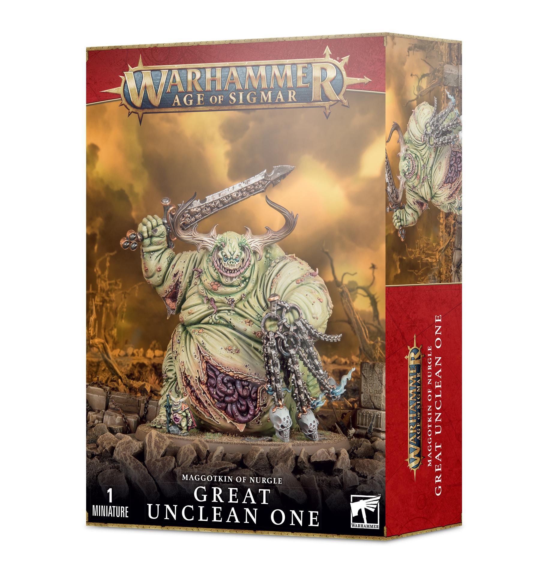 Warhammer Age of Sigmar - Maggotkin of Nurgle: Great Unclean One - The Feisty Goblin Gamehouse -