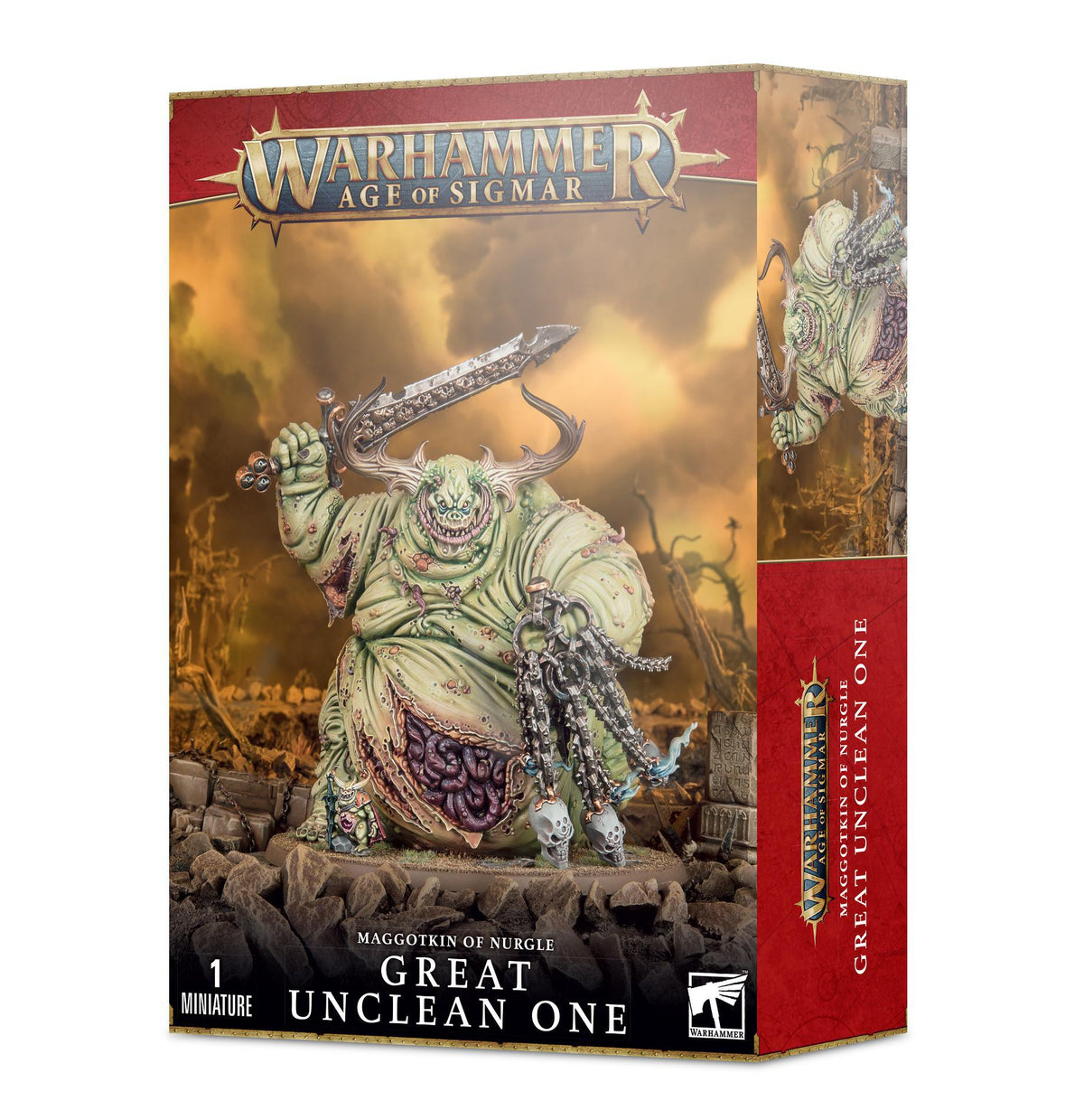 Warhammer Age of Sigmar - Maggotkin of Nurgle: Great Unclean One - The Feisty Goblin Gamehouse -