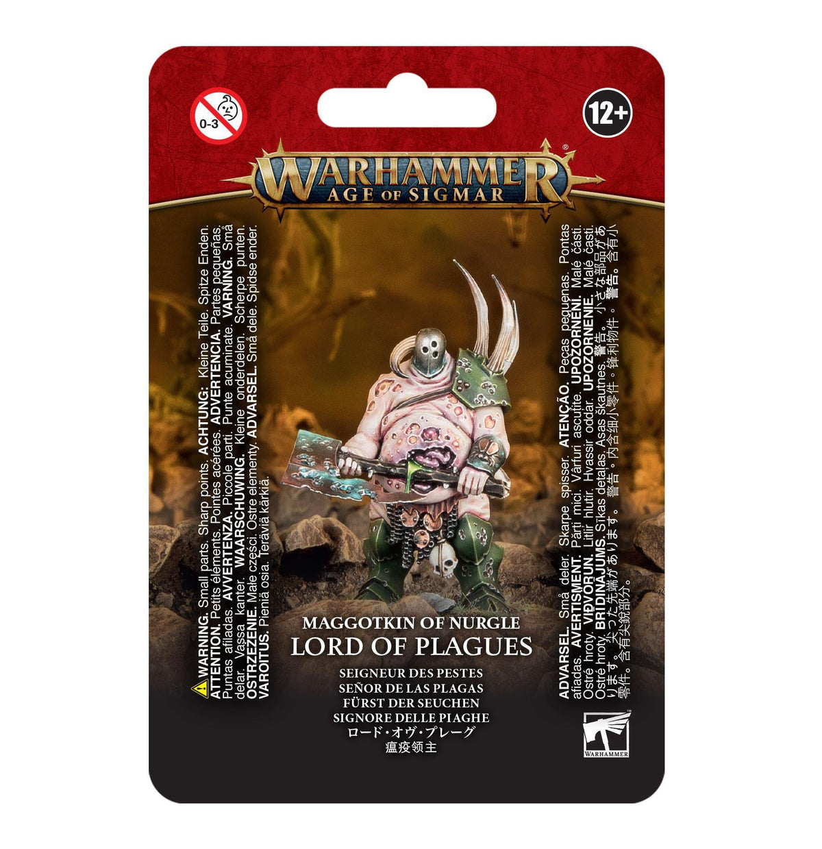 Warhammer Age of Sigmar - Maggotkin of Nurgle: Lord of Plagues - The Feisty Goblin Gamehouse -