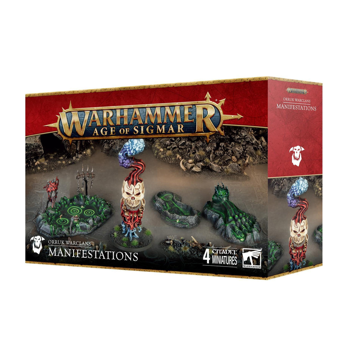 Warhammer Age of Sigmar - Manifestations: Orruk Warclans - The Feisty Goblin Gamehouse -