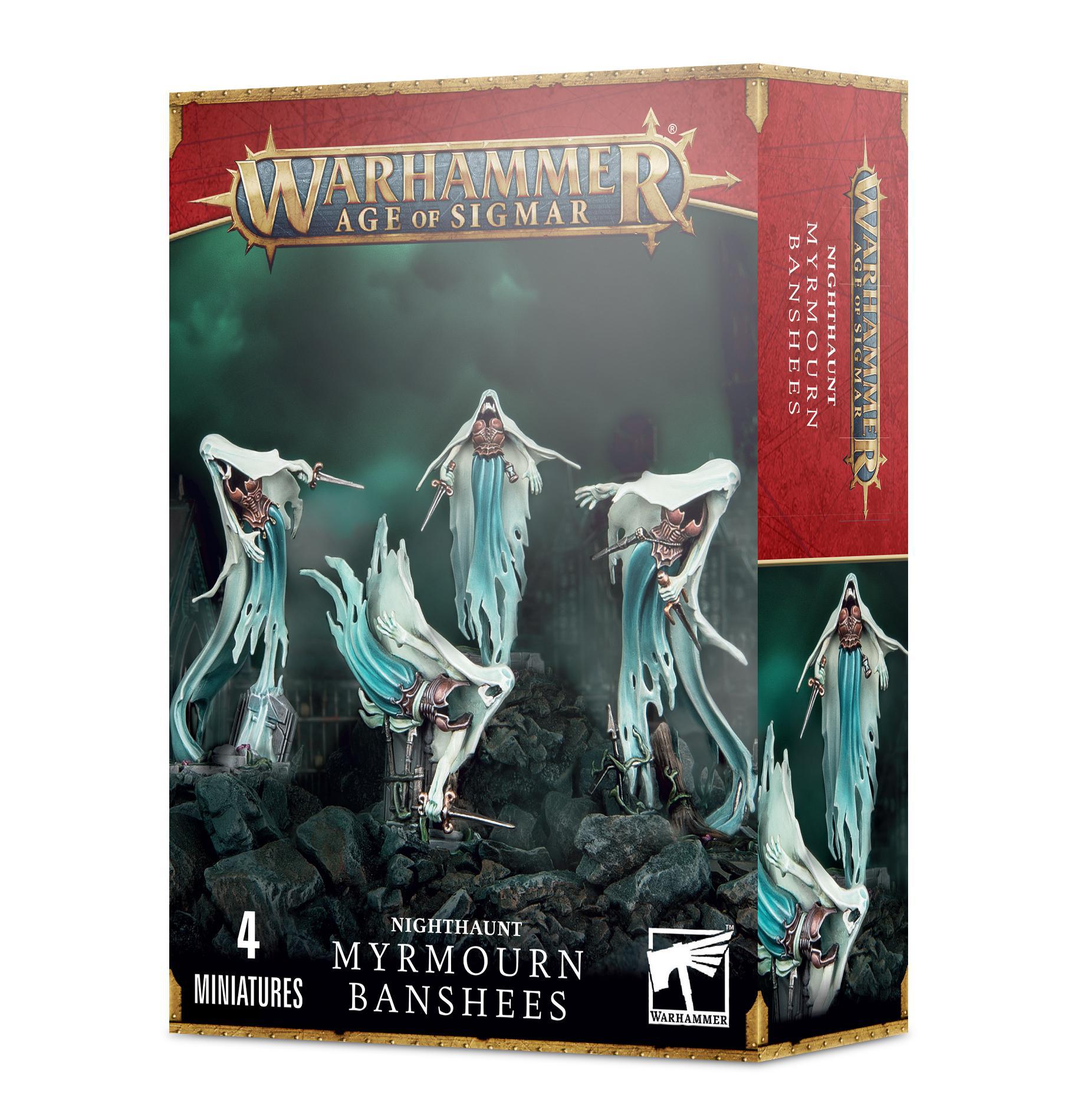 Warhammer Age of Sigmar - Nighthaunt: Myrmourn Banshees - The Feisty Goblin Gamehouse -