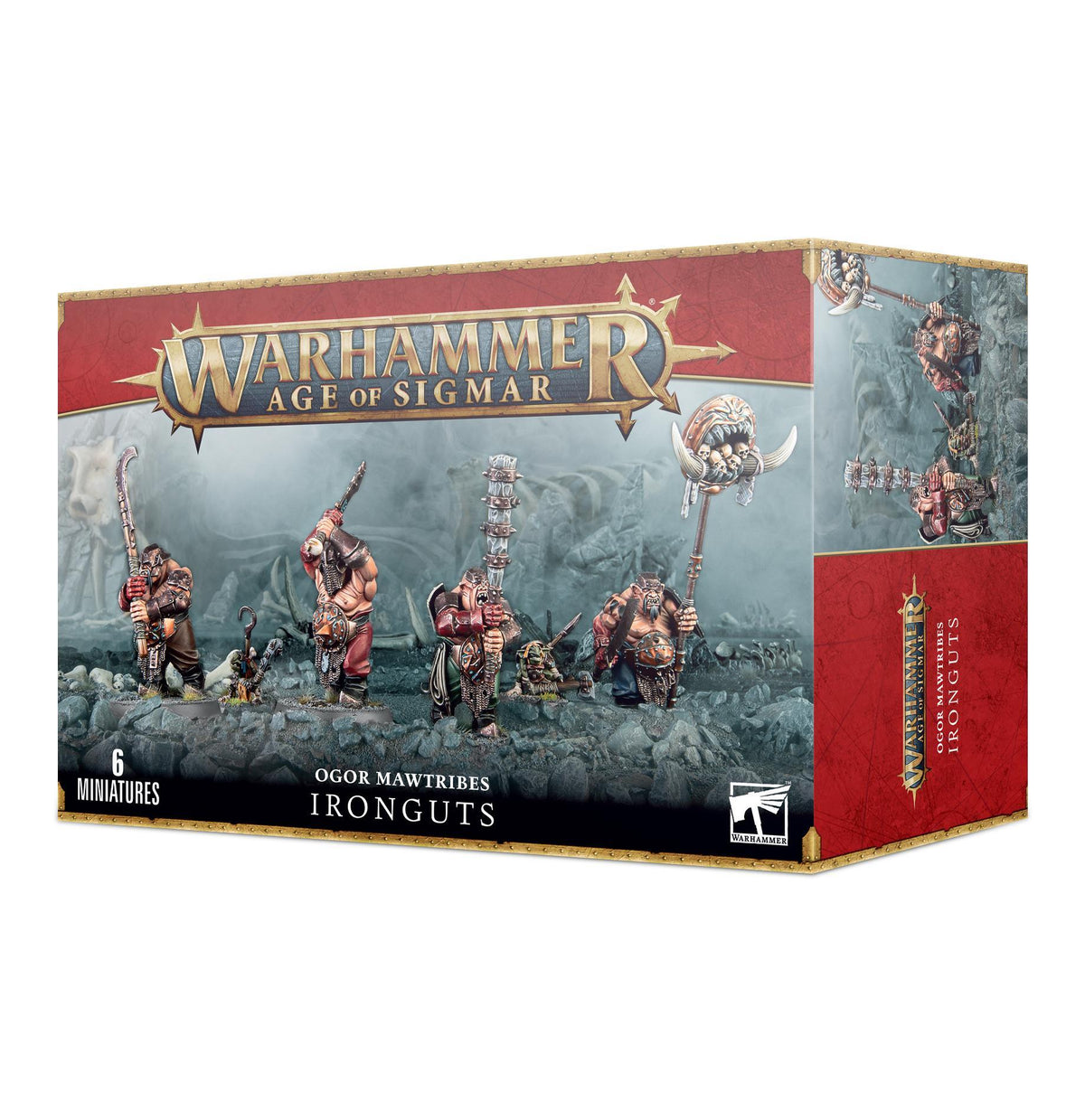 Warhammer Age of Sigmar - Ogor Mawtribes: Ironguts - The Feisty Goblin Gamehouse -