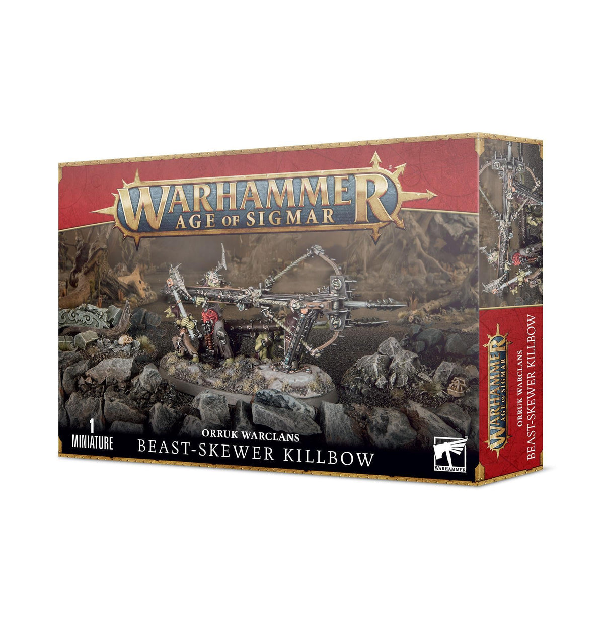 Warhammer Age of Sigmar - Orruk Warclans: Beast-Skewer Killbow - The Feisty Goblin Gamehouse -