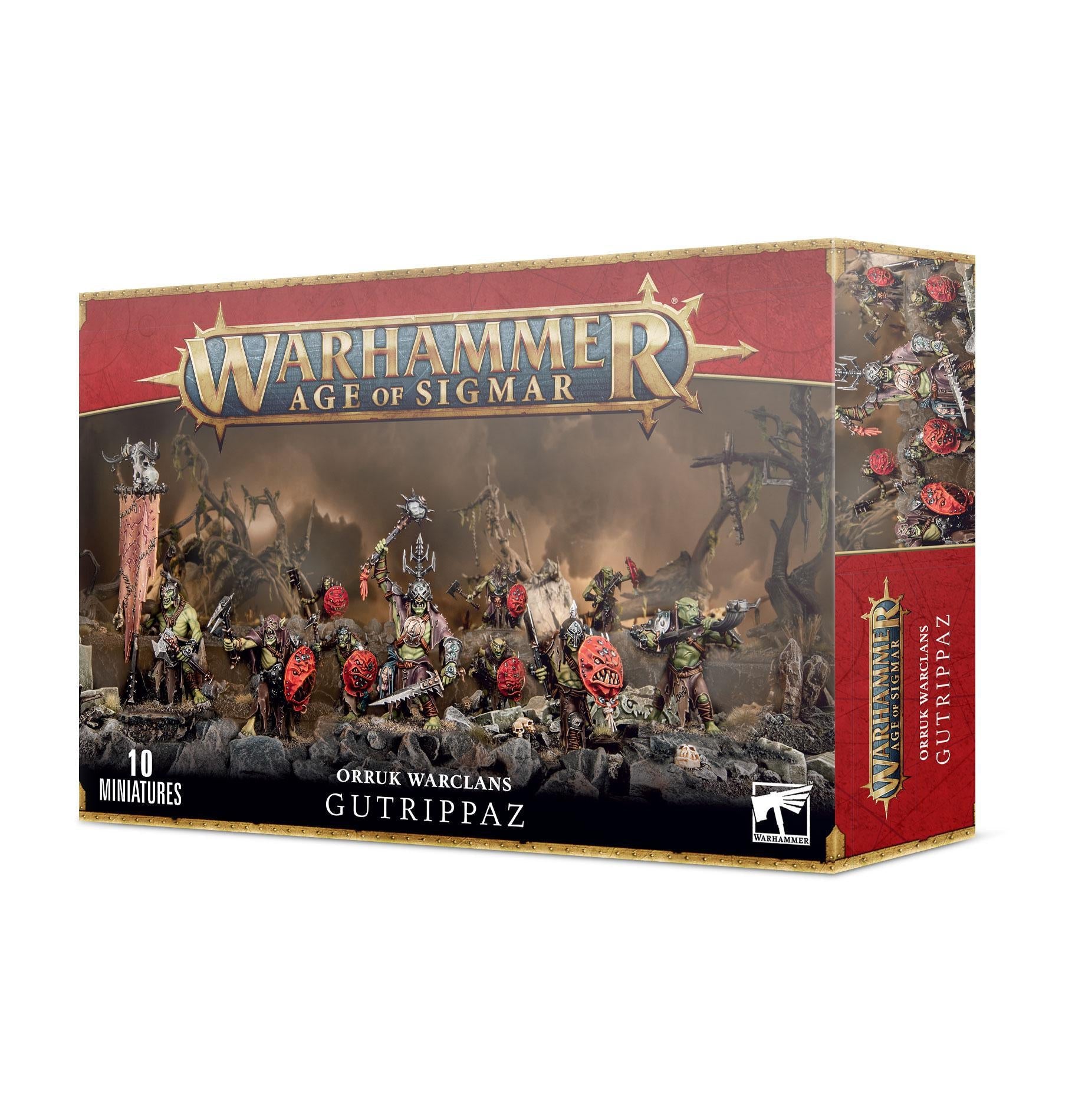 Warhammer Age of Sigmar - Orruk Warclans: Gutrippaz - The Feisty Goblin Gamehouse -