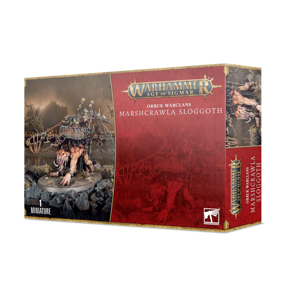 Warhammer Age of Sigmar - Orruk Warclans: Marshcrawla Sloggoth - The Feisty Goblin Gamehouse -