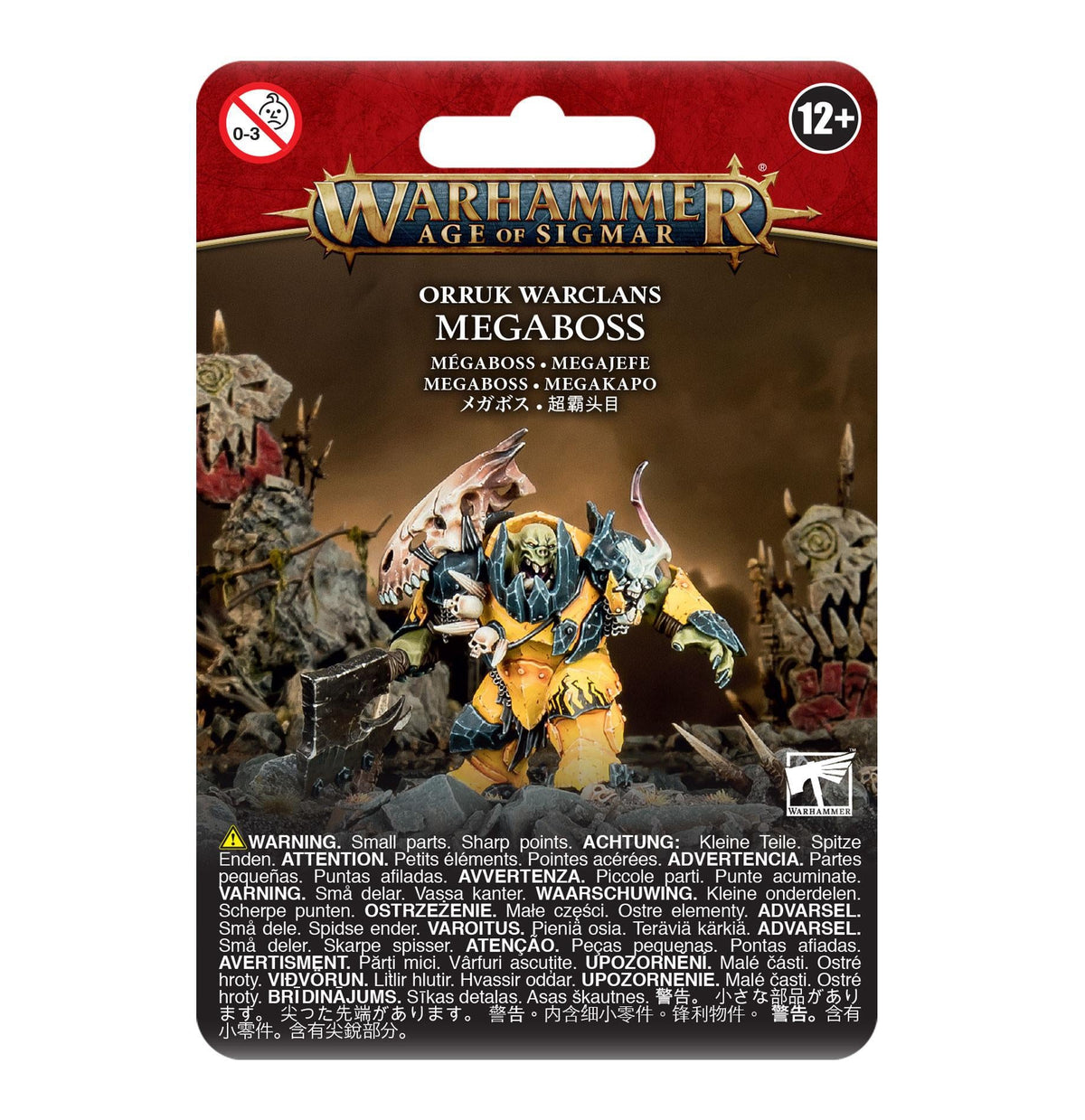 Warhammer Age of Sigmar - Orruk Warclans: Orruk Megaboss - The Feisty Goblin Gamehouse -