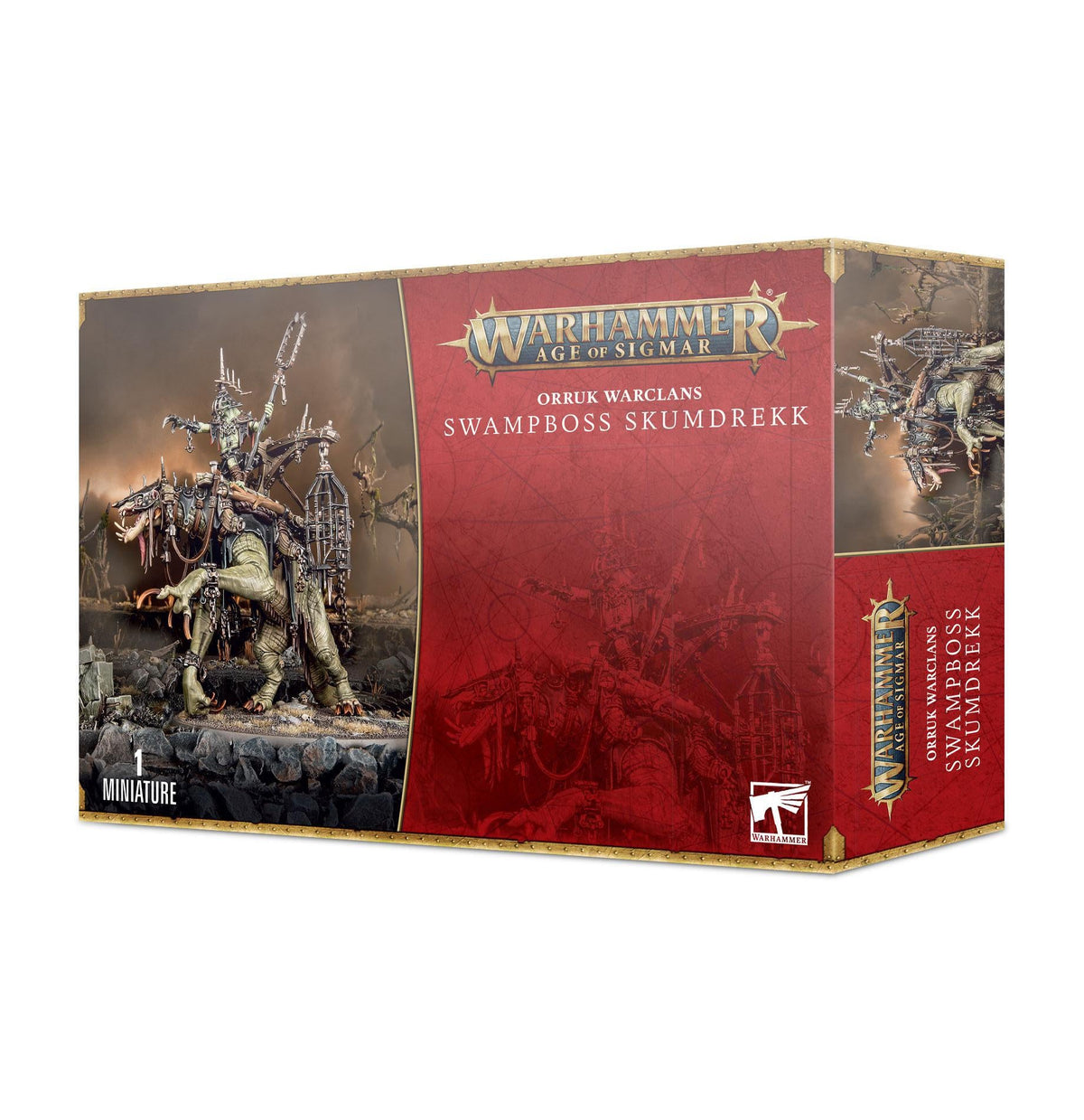 Warhammer Age of Sigmar - Orruk Warclans: Swampboss Skumdrekk - The Feisty Goblin Gamehouse -