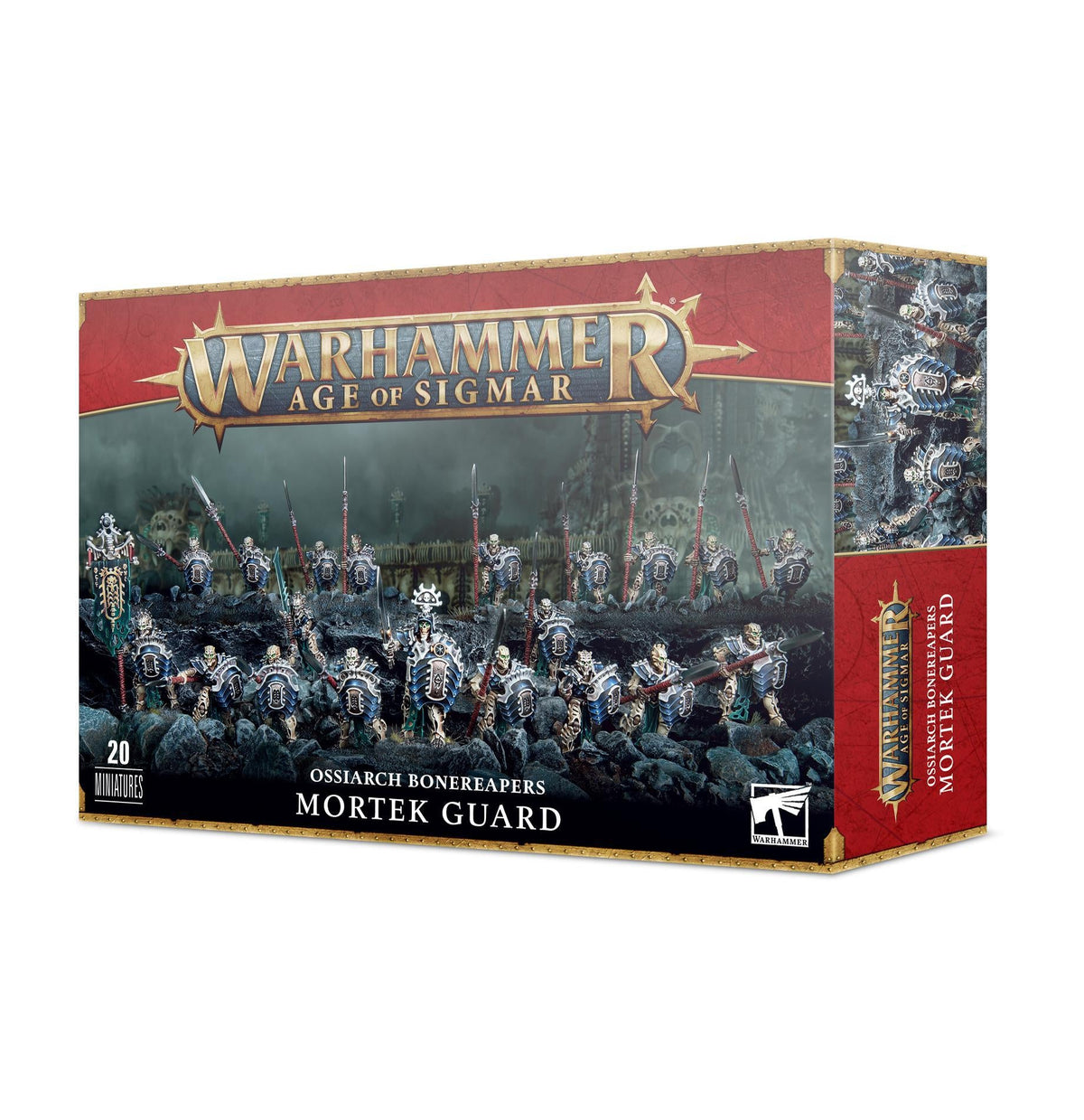 Warhammer Age of Sigmar - Ossiarch Bonereapers: Mortek Guard - The Feisty Goblin Gamehouse -