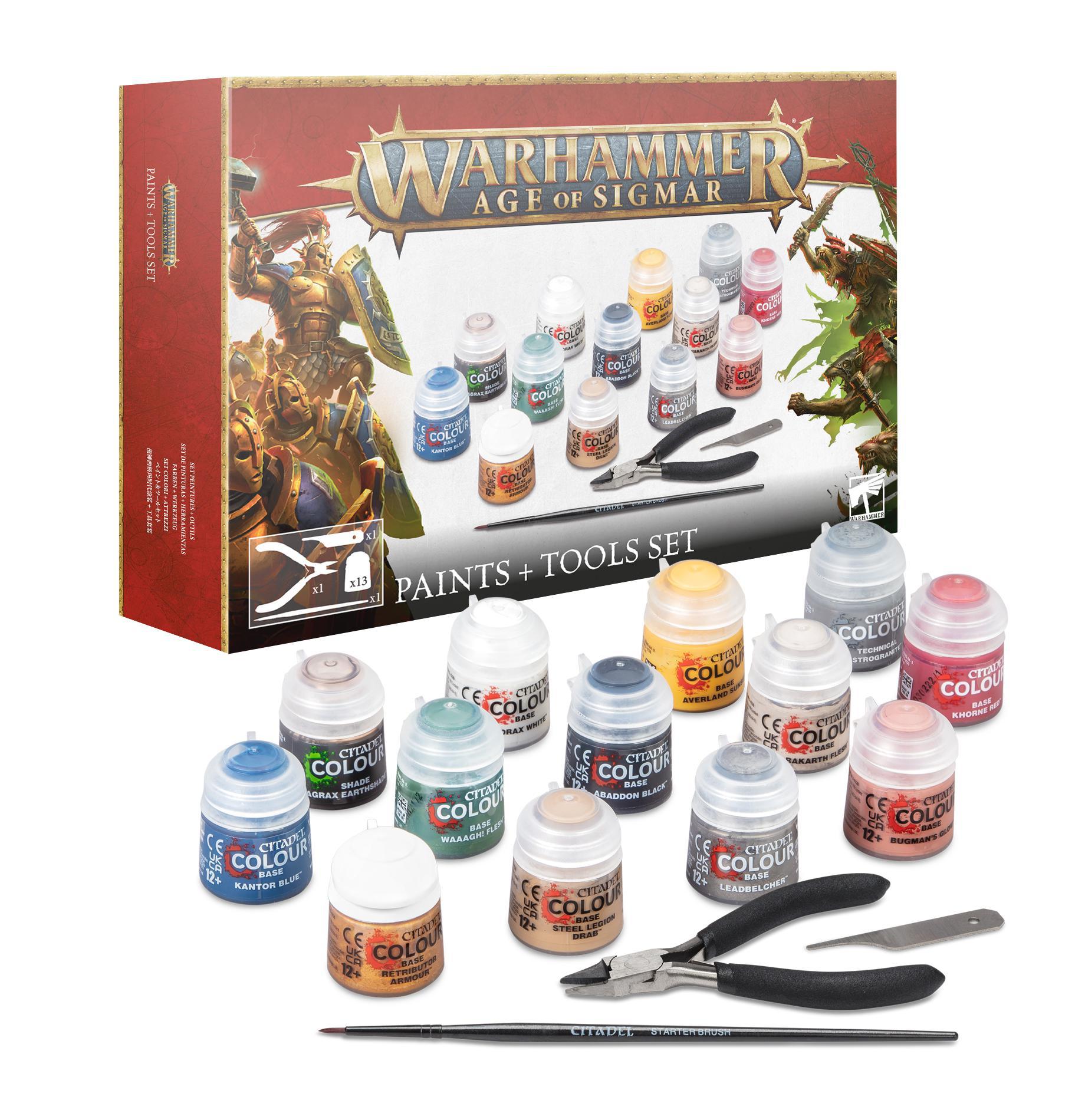 Warhammer Age of Sigmar - Paints + Tools - The Feisty Goblin Gamehouse -