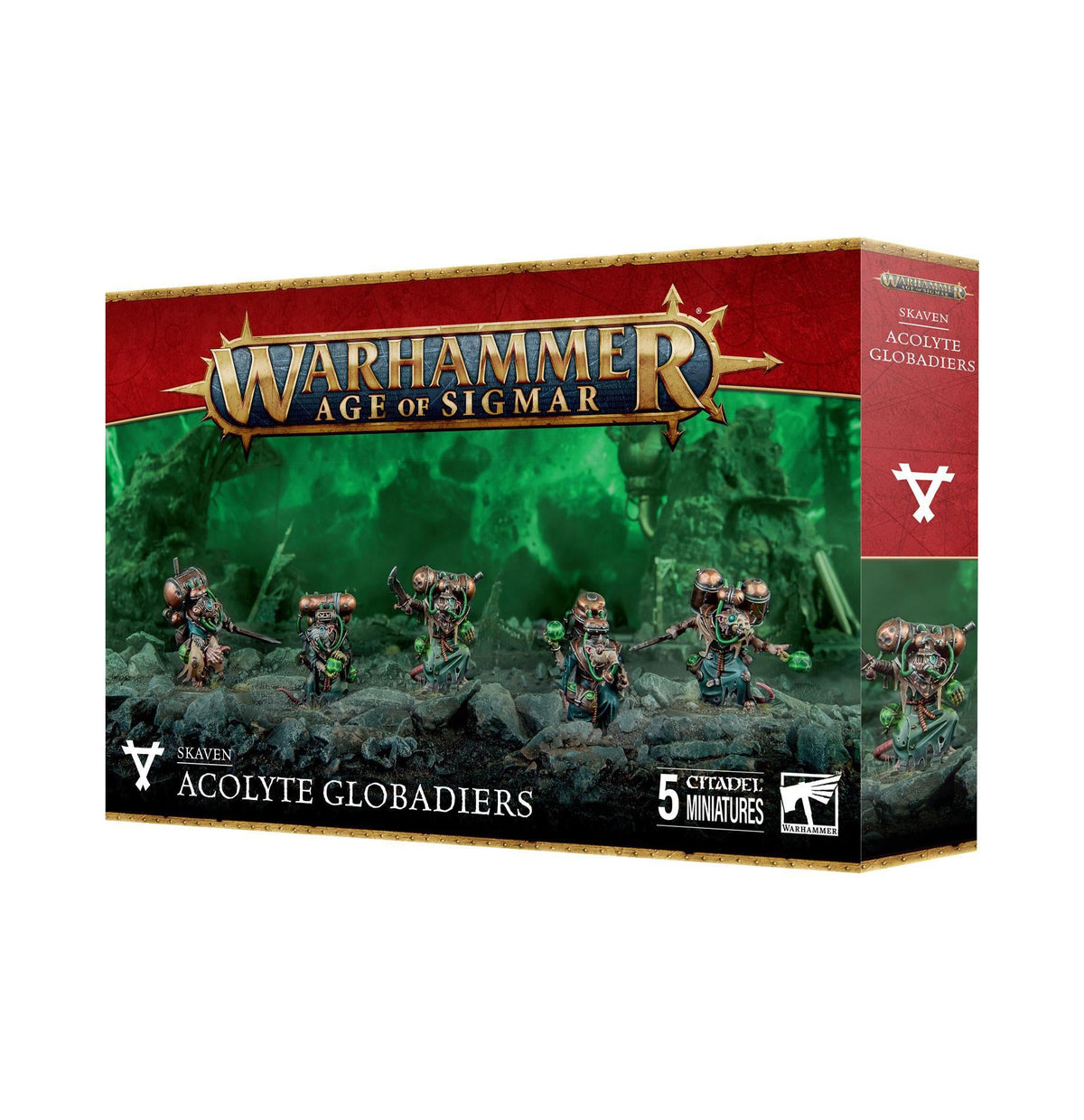 Warhammer Age of Sigmar - Skaven: Acolyte Globadiers - The Feisty Goblin Gamehouse -